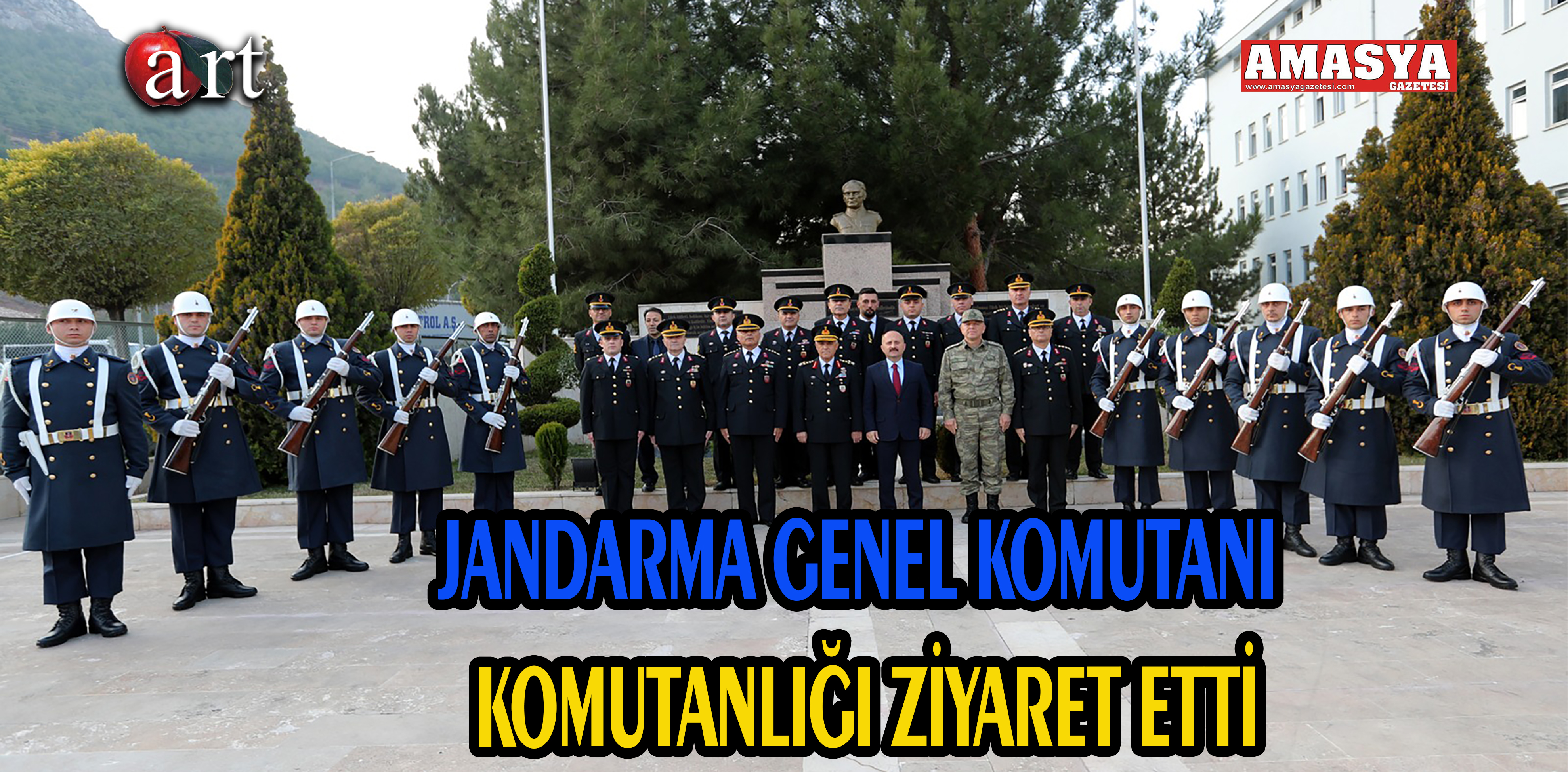 JANDARMA GENEL KOMUTANI KOMUTANLIĞI ZİYARET ETTİ