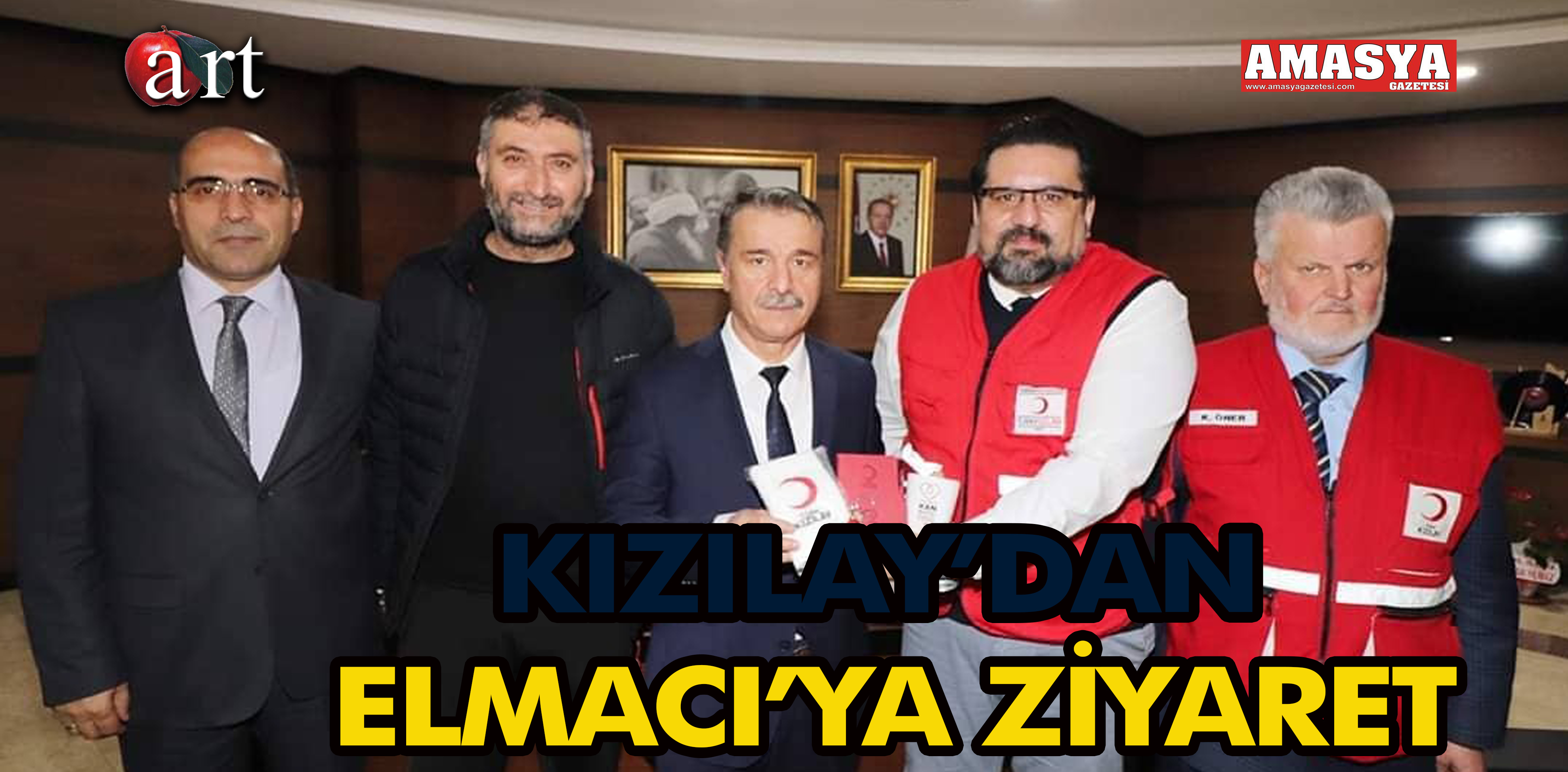 KIZILAY’DAN ELMACI’YA ZİYARET