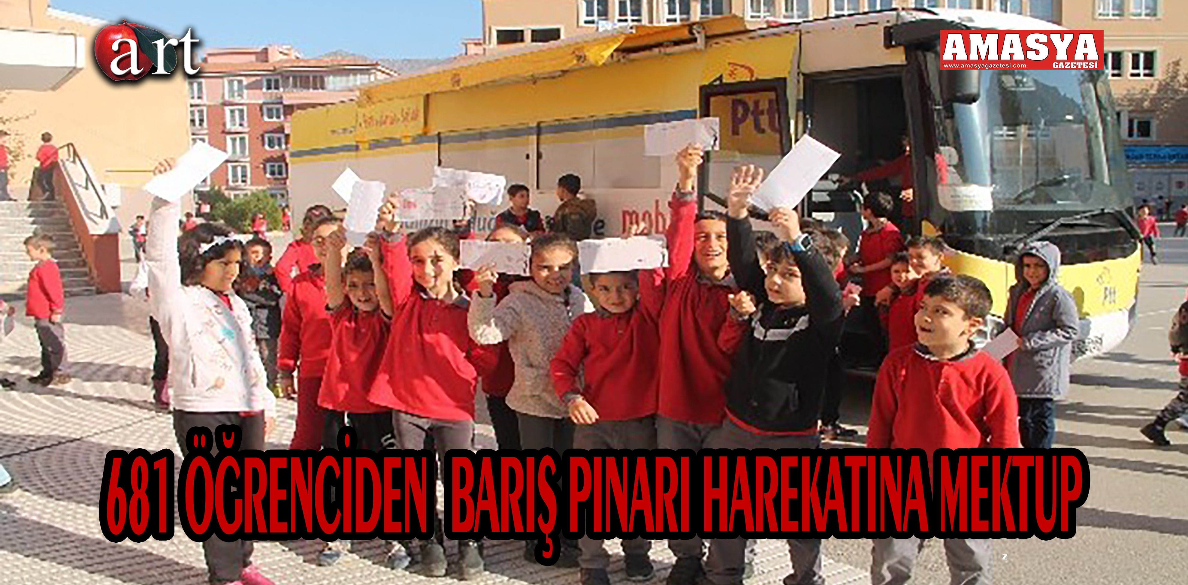 681 ÖĞRENCİDEN  BARIŞ PINARI HAREKATINA MEKTUP