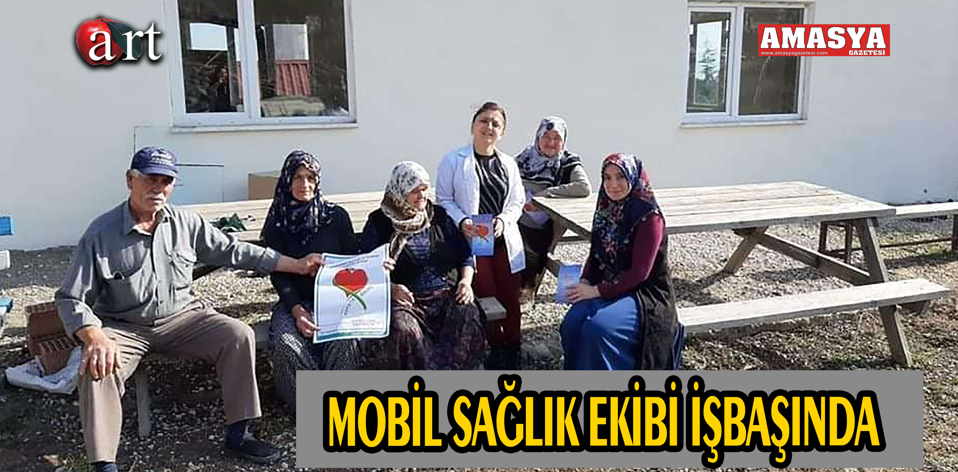 MOBİL SAĞLIK EKİBİ İŞBAŞINDA