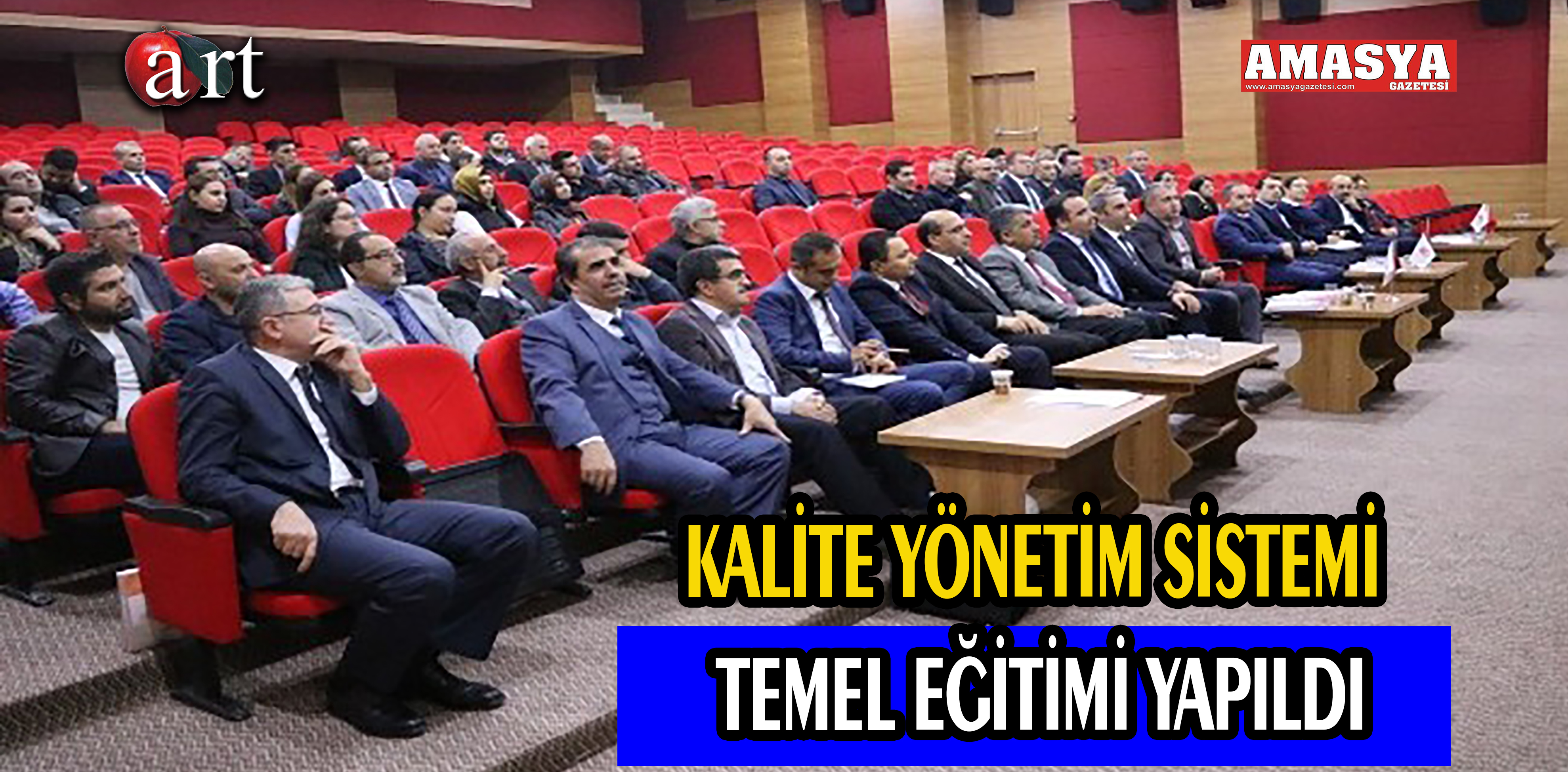 KALİTE YÖNETİM SİSTEMİ TEMEL EĞİTİMİ YAPILDI