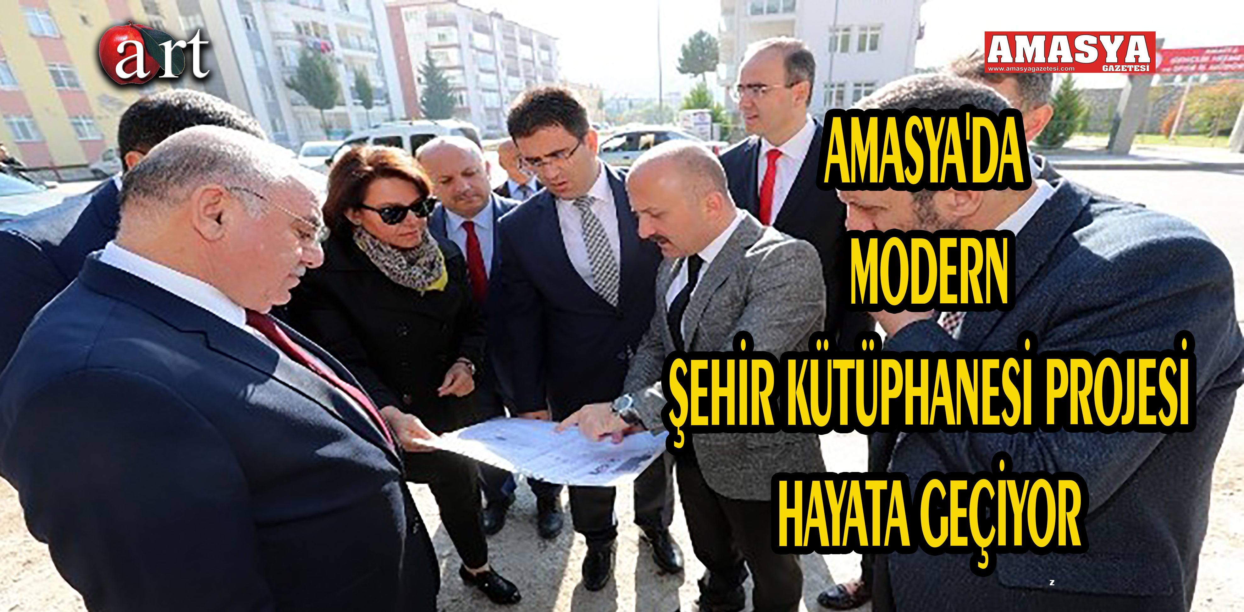 AMASYA’DA MODERN ŞEHİR KÜTÜPHANESİ PROJESİ HAYATA GEÇİYOR