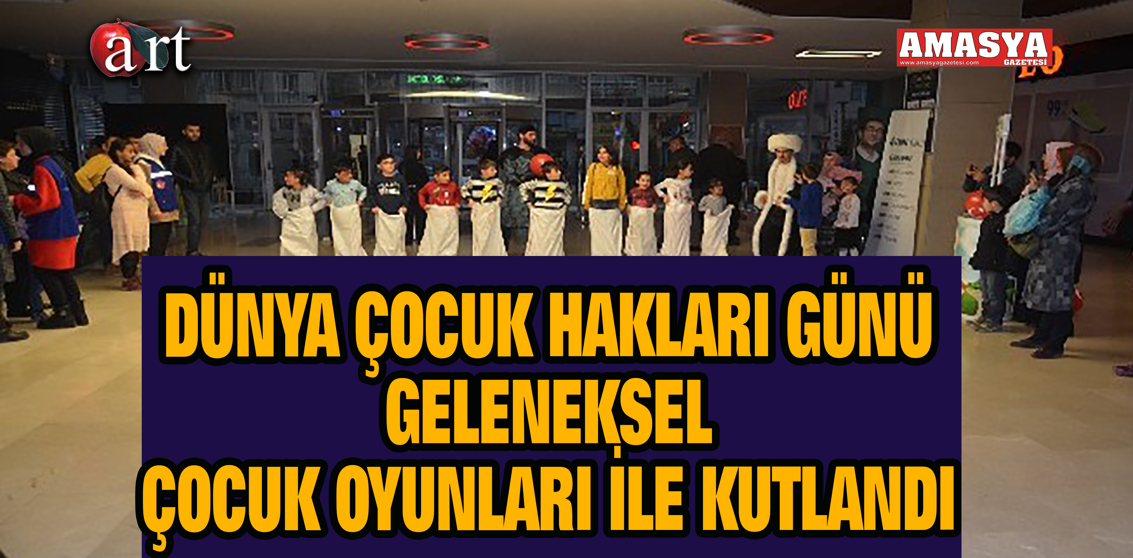 DÜNYA ÇOCUK HAKLARI GÜNÜ GELENEKSEL ÇOCUK OYUNLARI İLE KUTLANDI