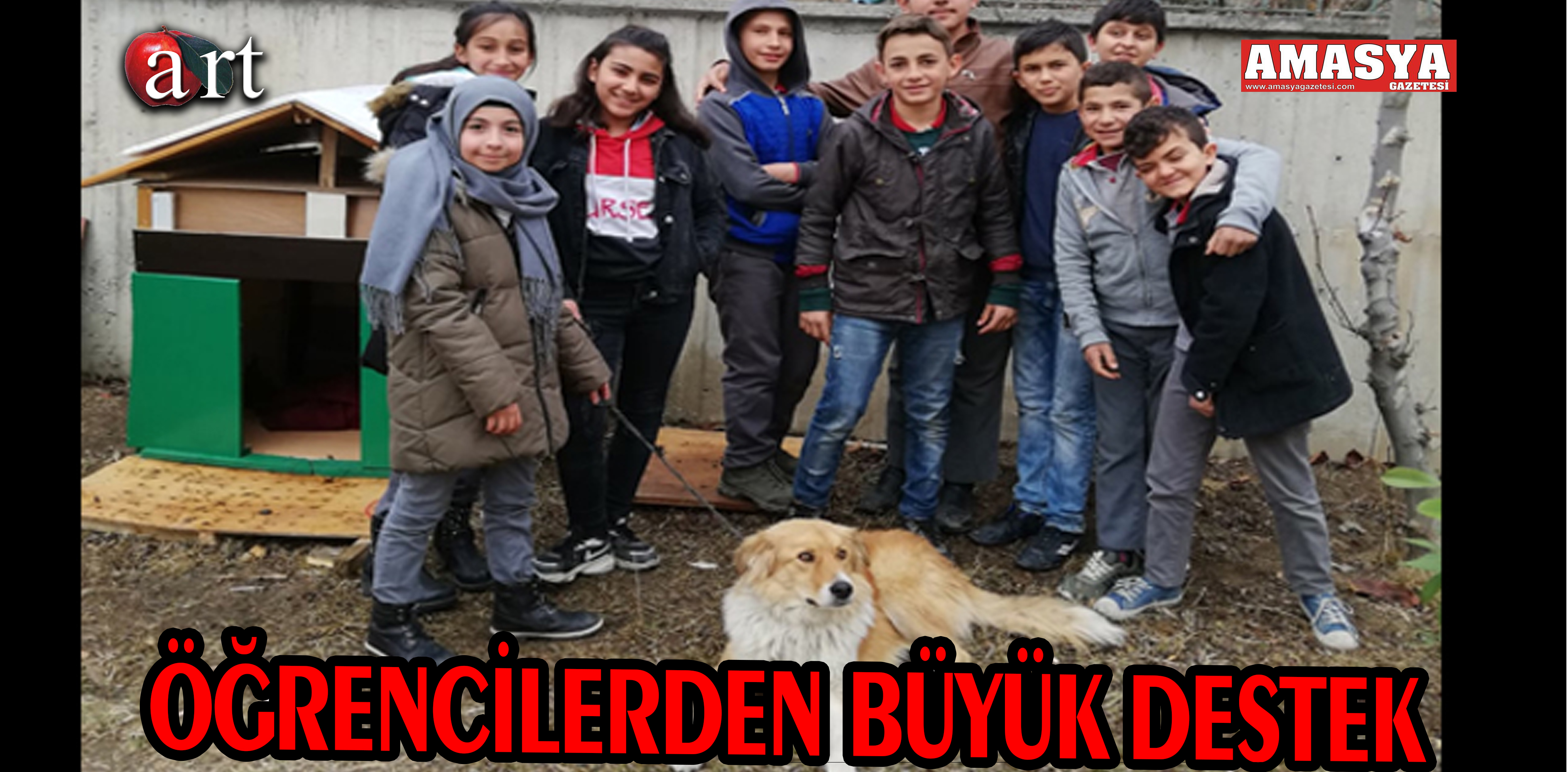 ÖĞRENCİLERDEN BÜYÜK DESTEK