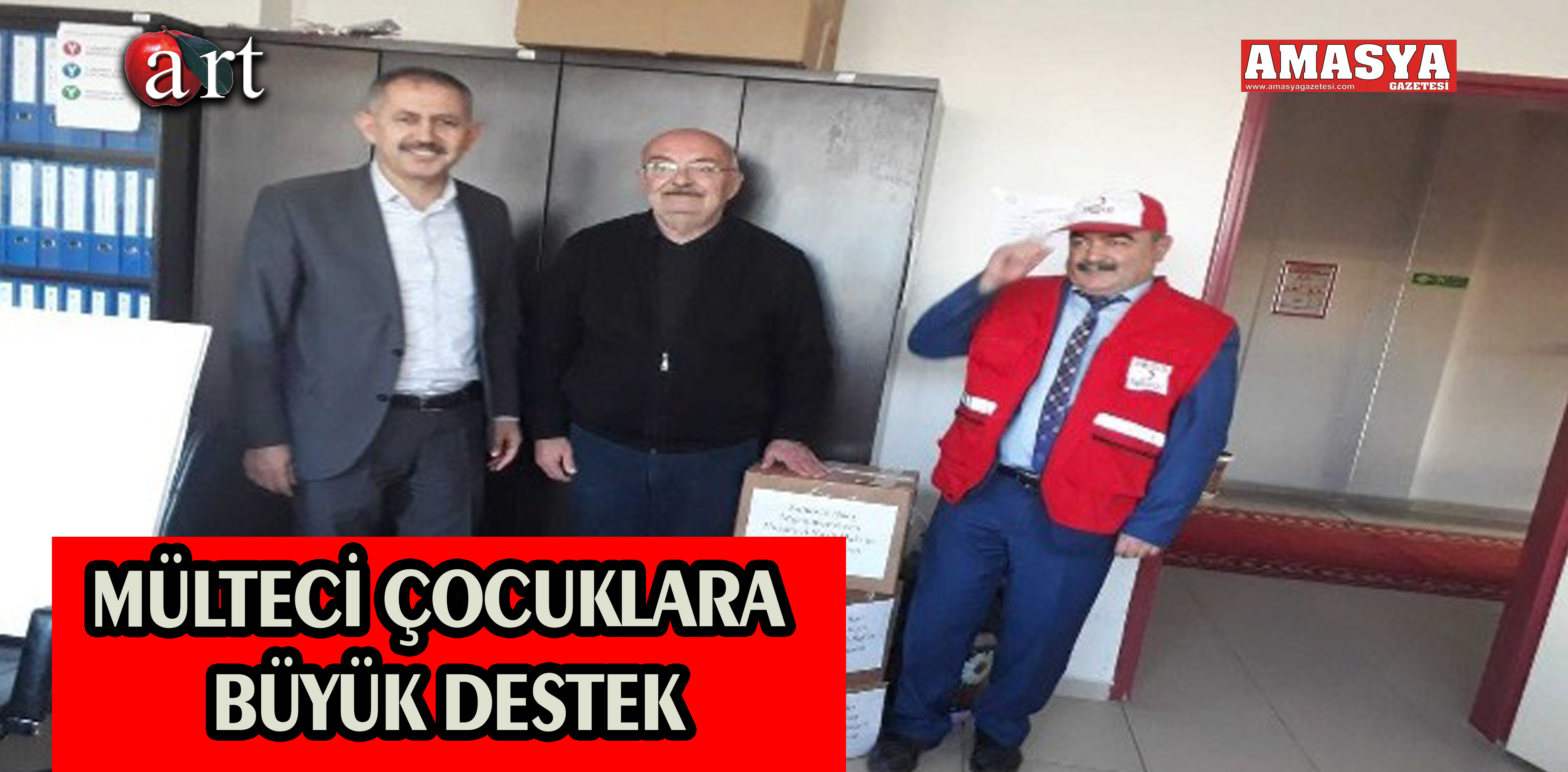 MÜLTECİ ÇOCUKLARA BÜYÜK DESTEK