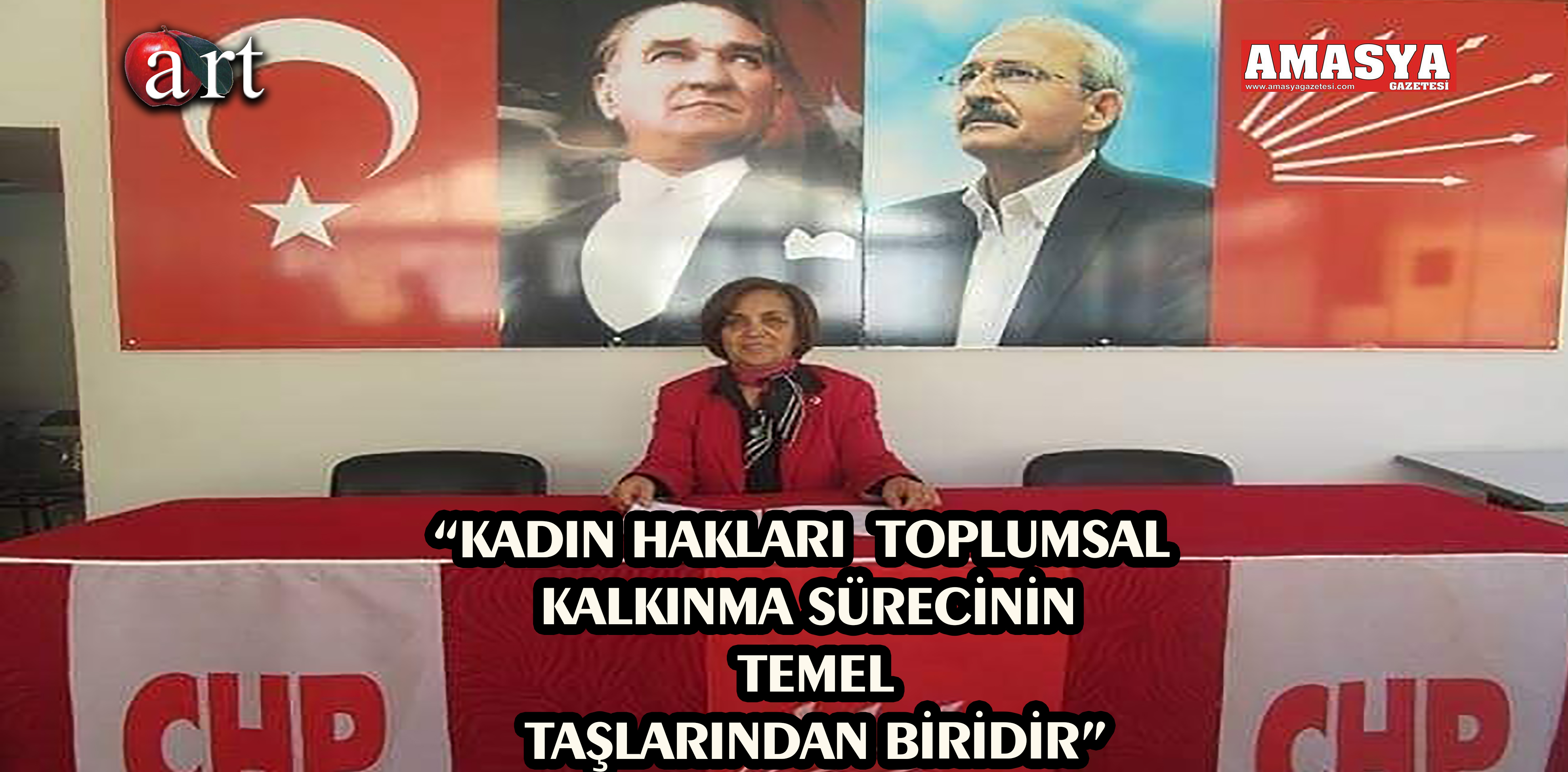 “KADIN HAKLARI  TOPLUMSAL KALKINMA SÜRECİNİN TEMEL TAŞLARINDAN BİRİDİR”