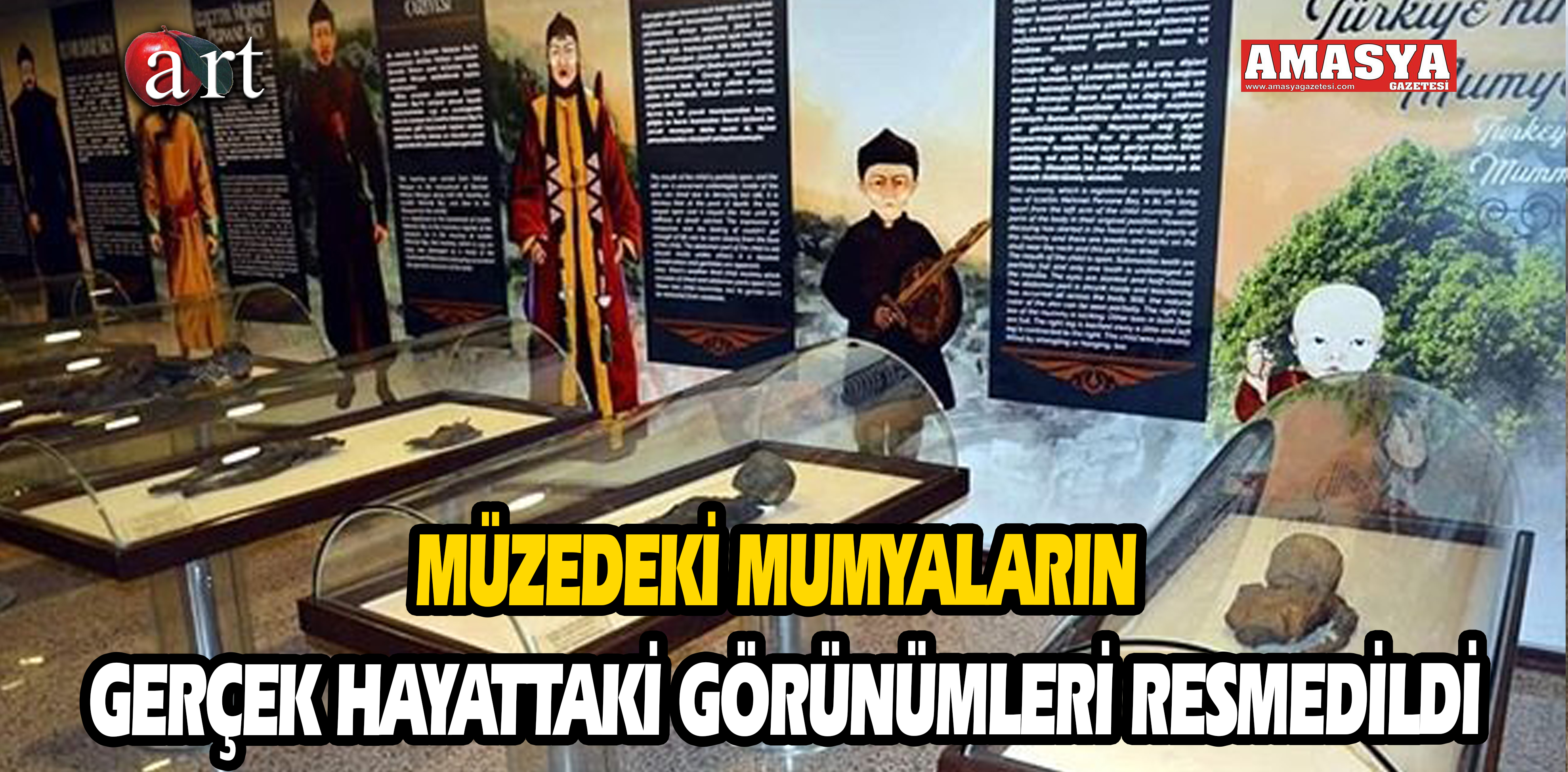 MÜZEDEKİ MUMYALARIN GERÇEK HAYATTAKİ GÖRÜNÜMLERİ RESMEDİLDİ