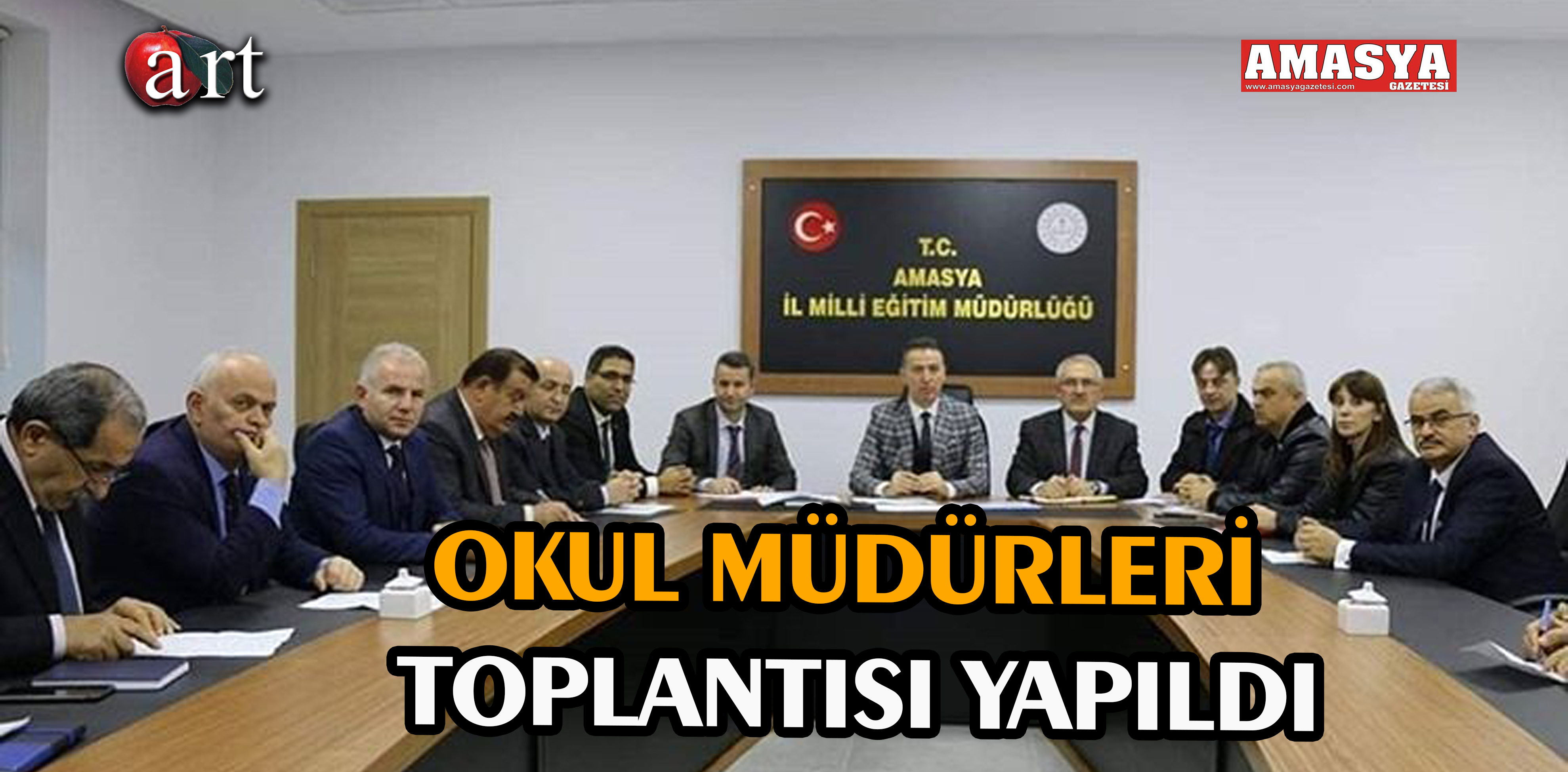 OKUL MÜDÜRLERİ TOPLANTISI YAPILDI