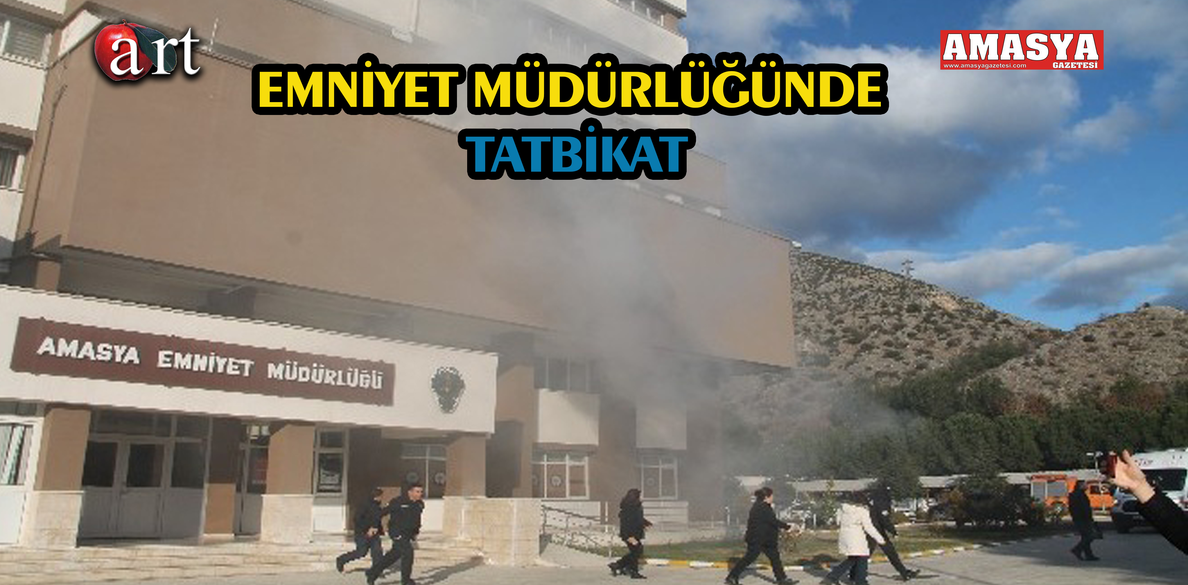 EMNİYET MÜDÜRLÜĞÜNDE TATBİKAT