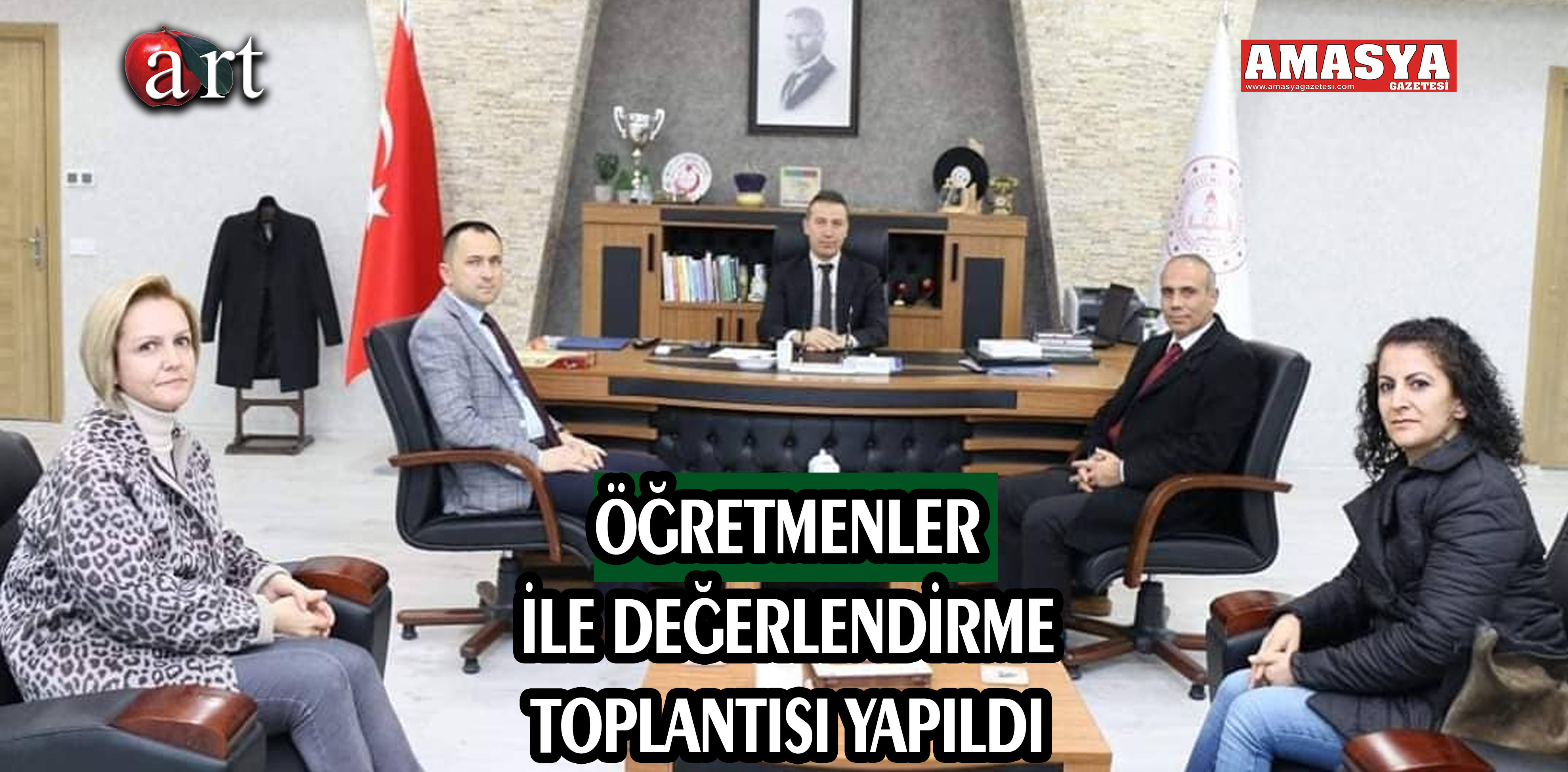 ÖĞRETMENLER İLE DEĞERLENDİRME TOPLANTISI YAPILDI