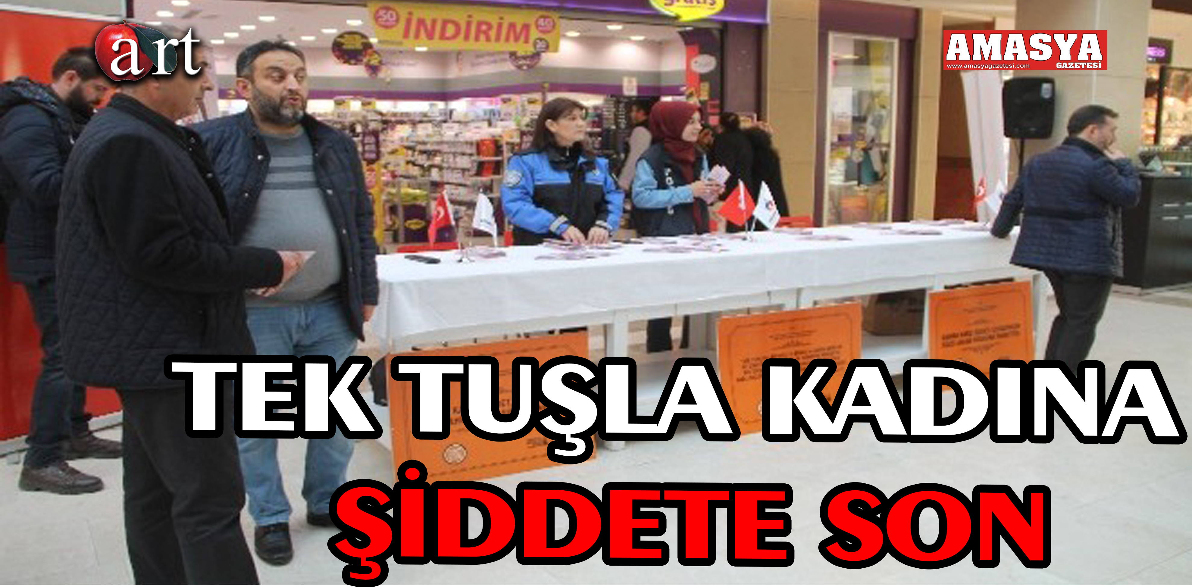 TEK TUŞLA KADINA ŞİDDETE SON