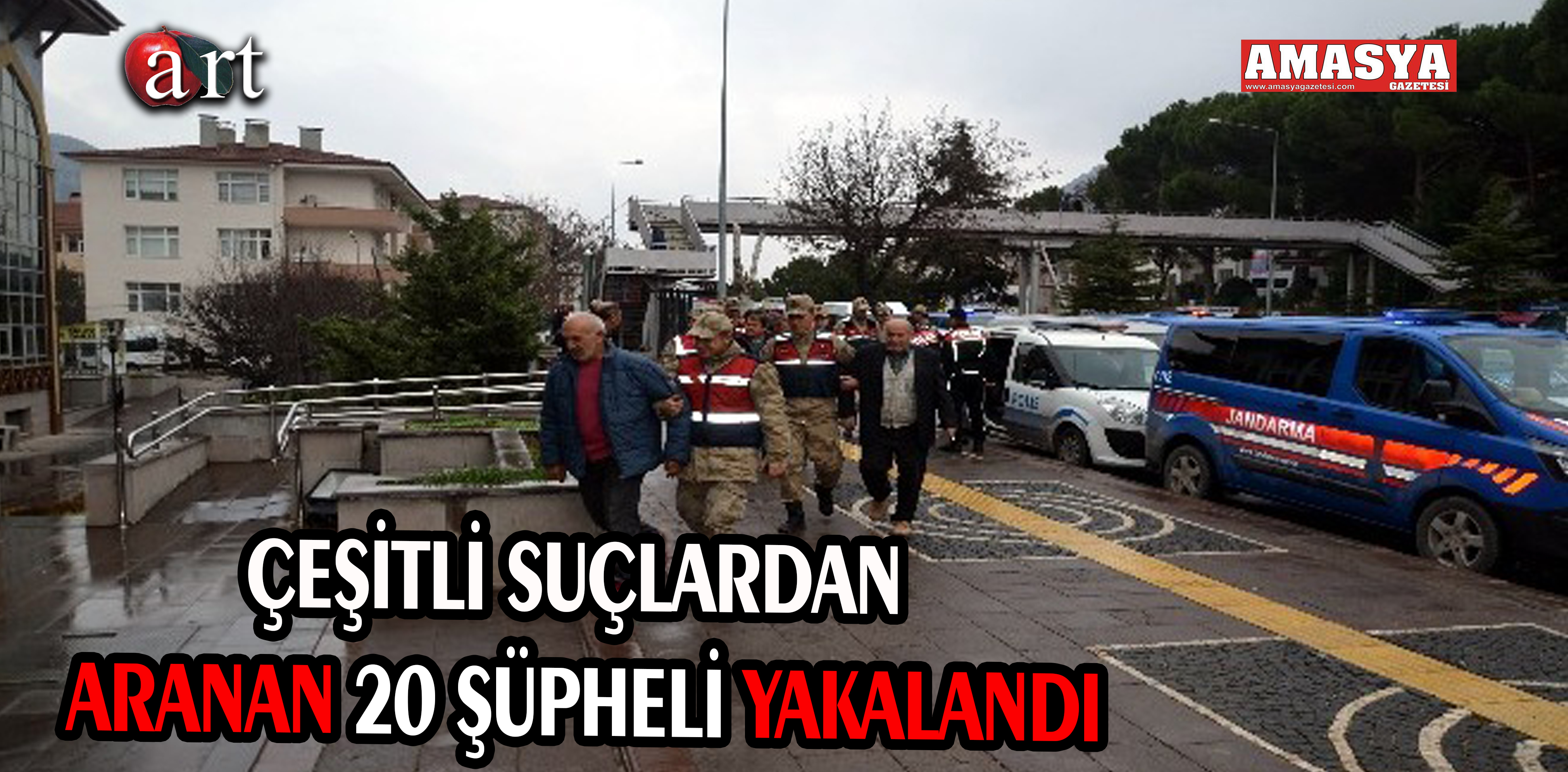 ÇEŞİTLİ SUÇLARDAN ARANAN 20 ŞÜPHELİ YAKALANDI