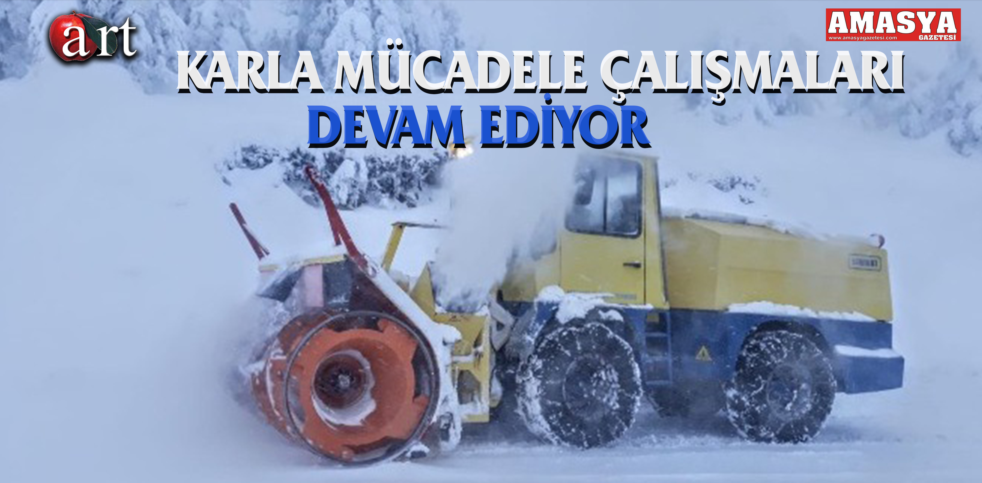 KARLA MÜCADELE ÇALIŞMALARI DEVAM EDİYOR