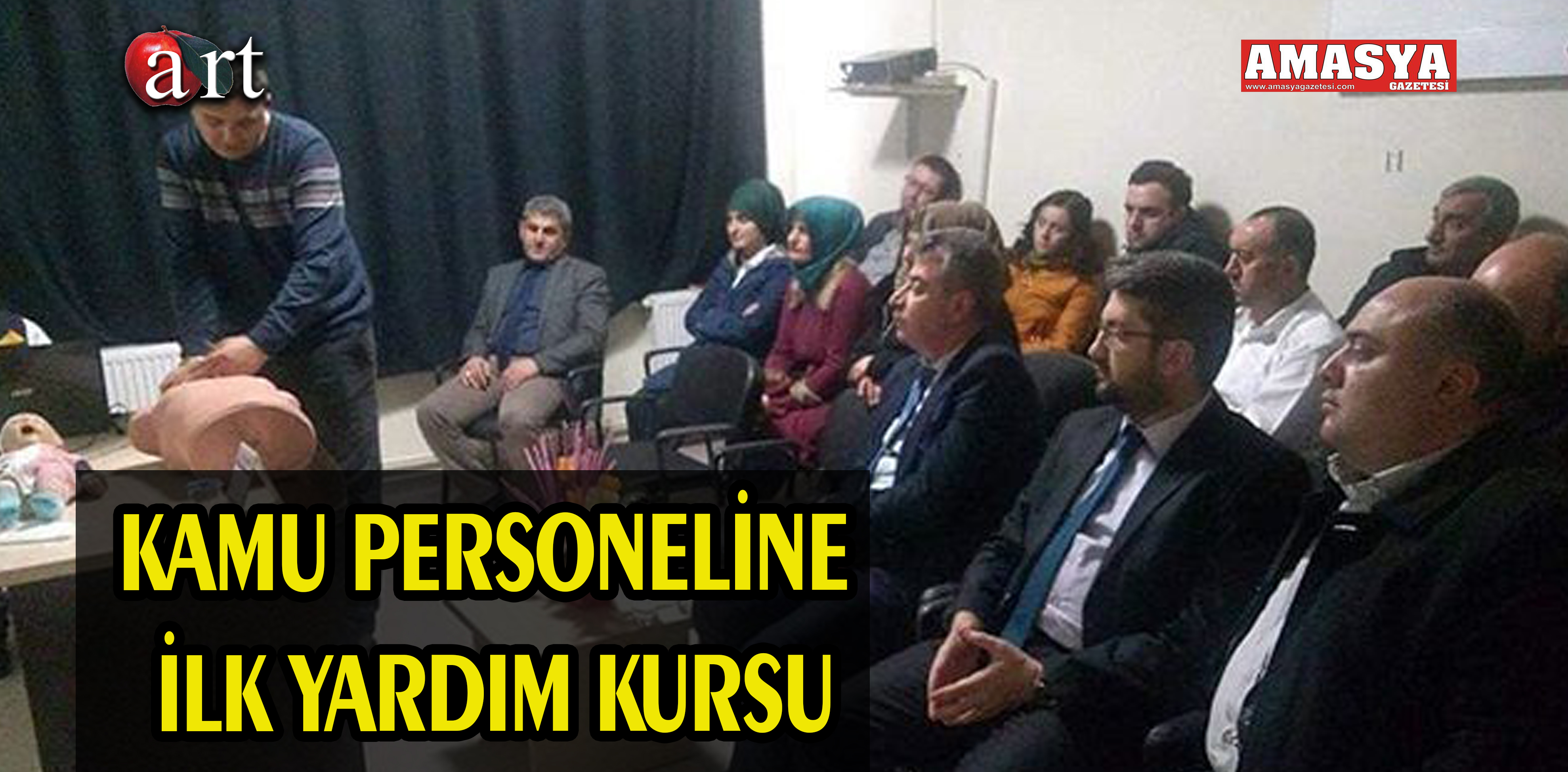 KAMU PERSONELİNE İLK YARDIM KURSU