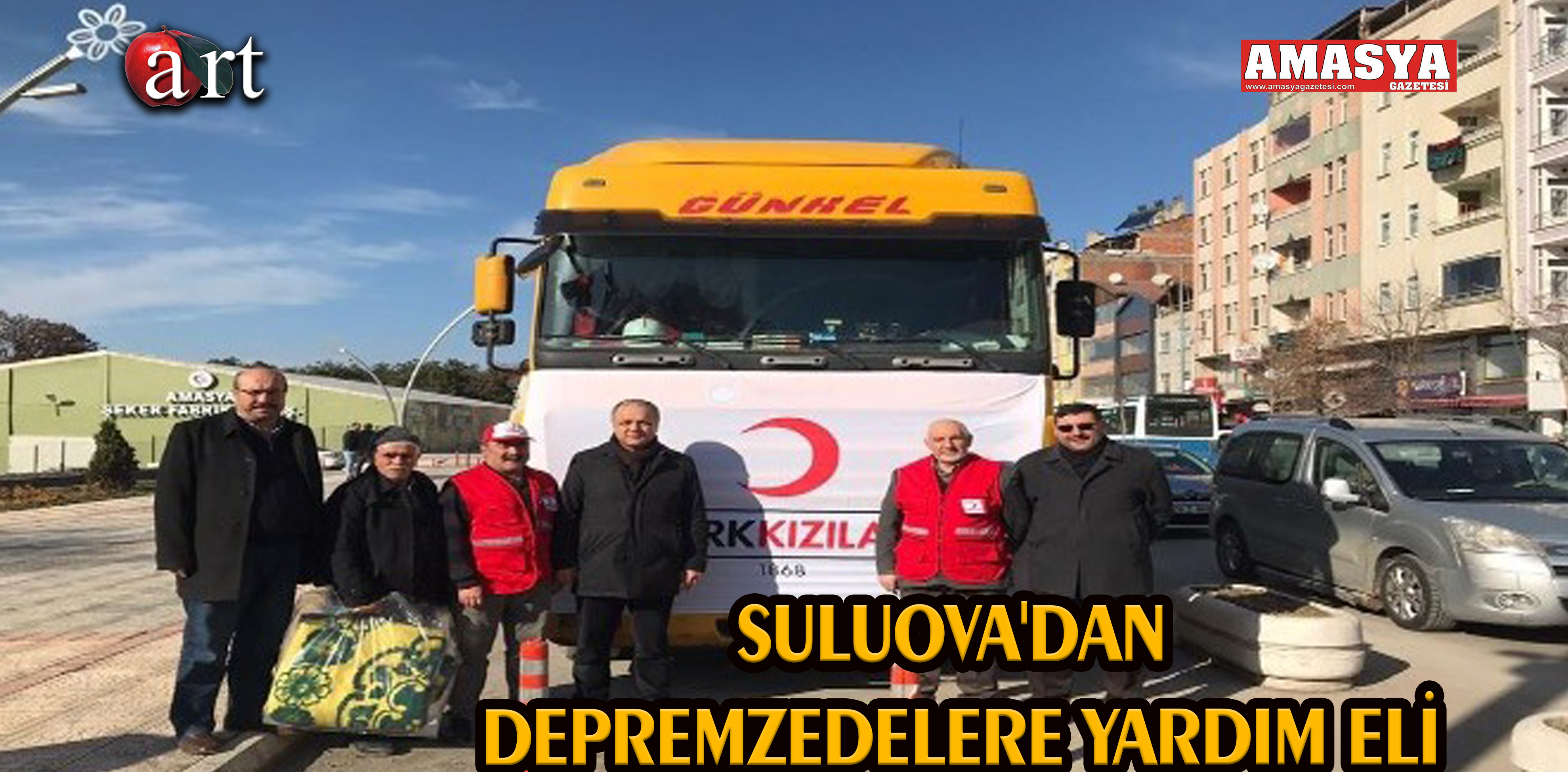 SULUOVA’DAN DEPREMZEDELERE YARDIM ELİ