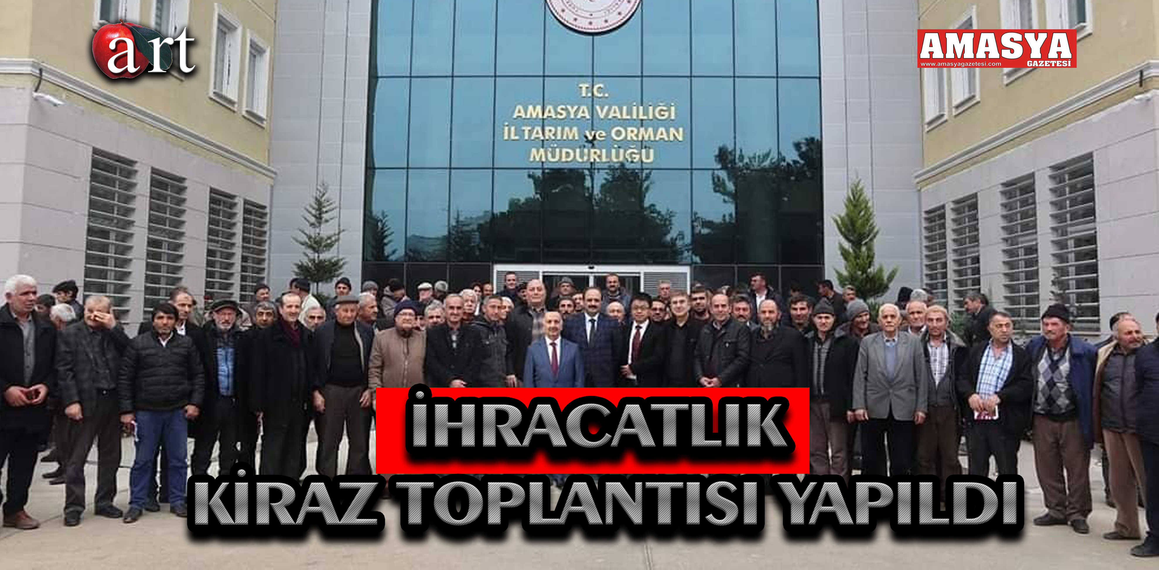 İHRACATLIK KİRAZ TOPLANTISI YAPILDI