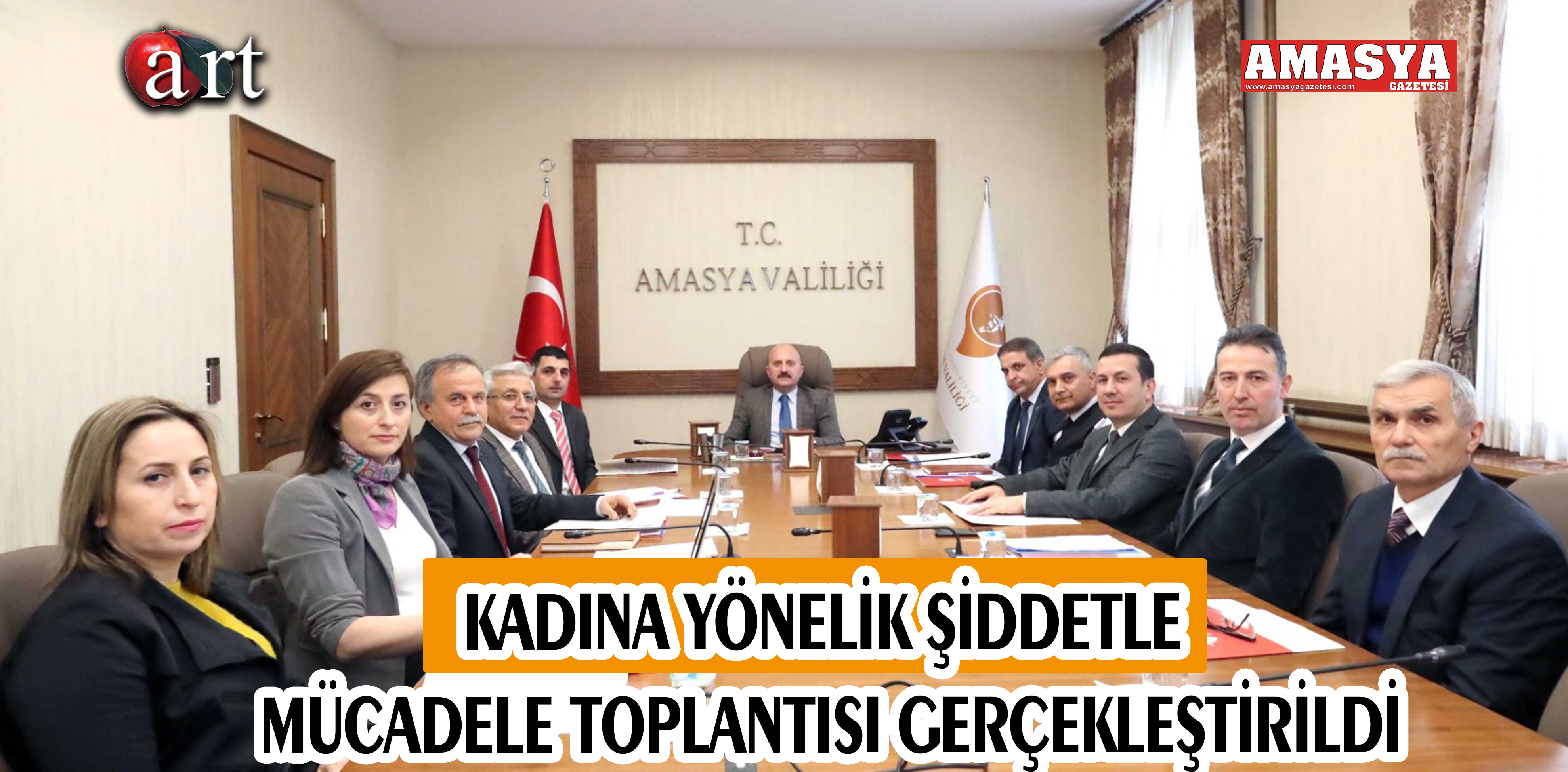 KADINA YÖNELİK ŞİDDETLE MÜCADELE TOPLANTISI GERÇEKLEŞTİRİLDİ