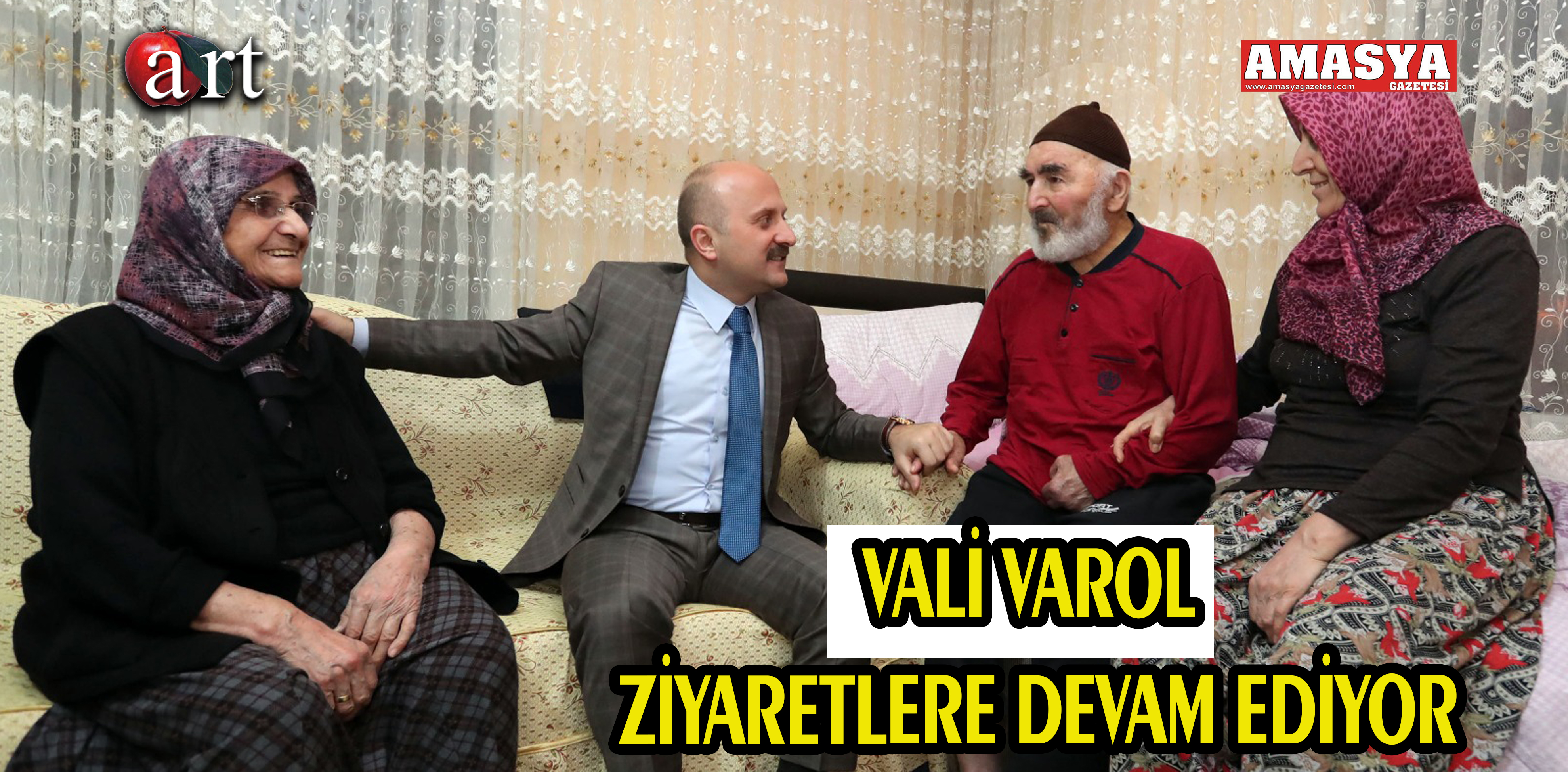 VALİ VAROL ZİYARETLERE DEVAM EDİYOR