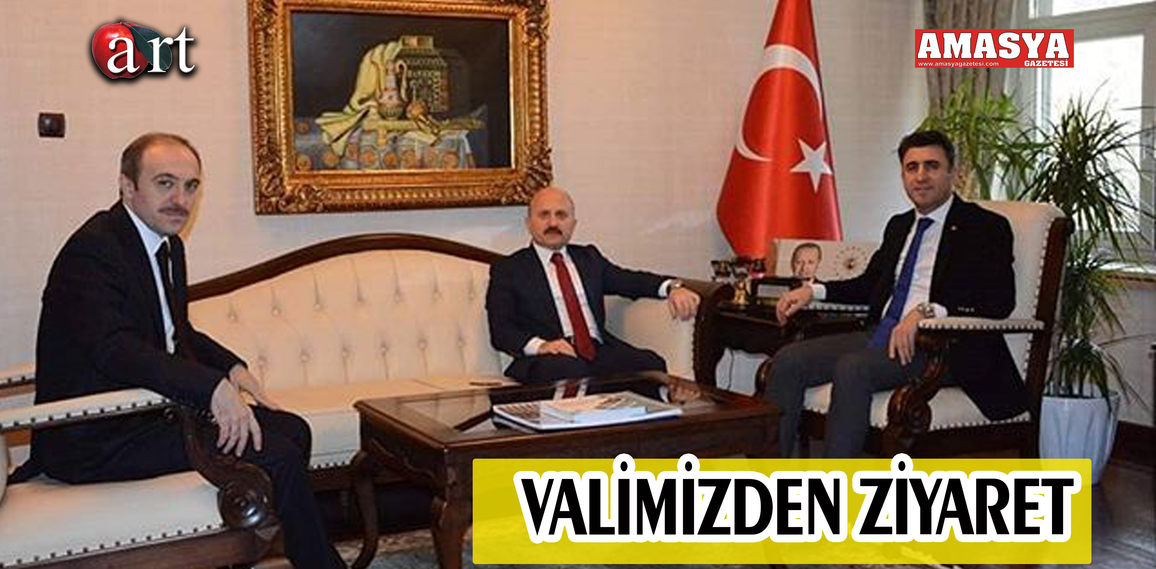 VALİMİZDEN ZİYARET