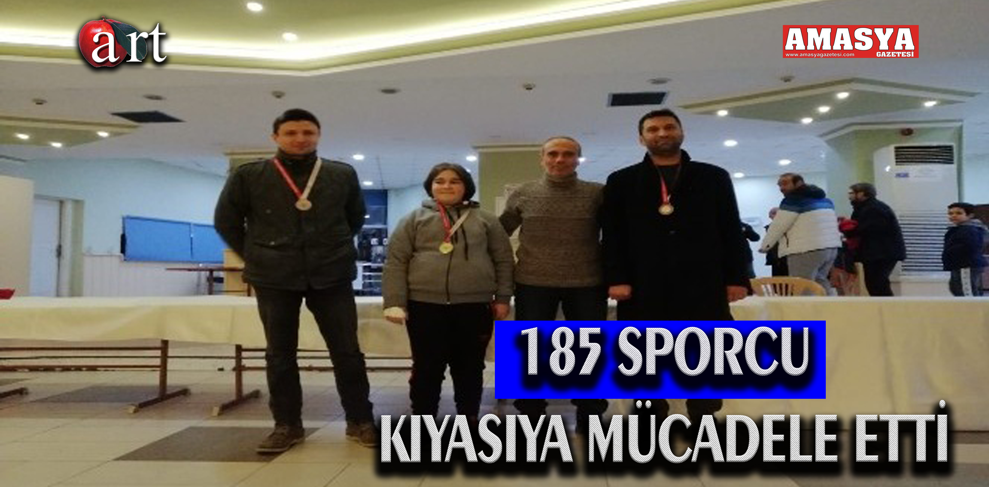 185 SPORCU KIYASIYA MÜCADELE ETTİ