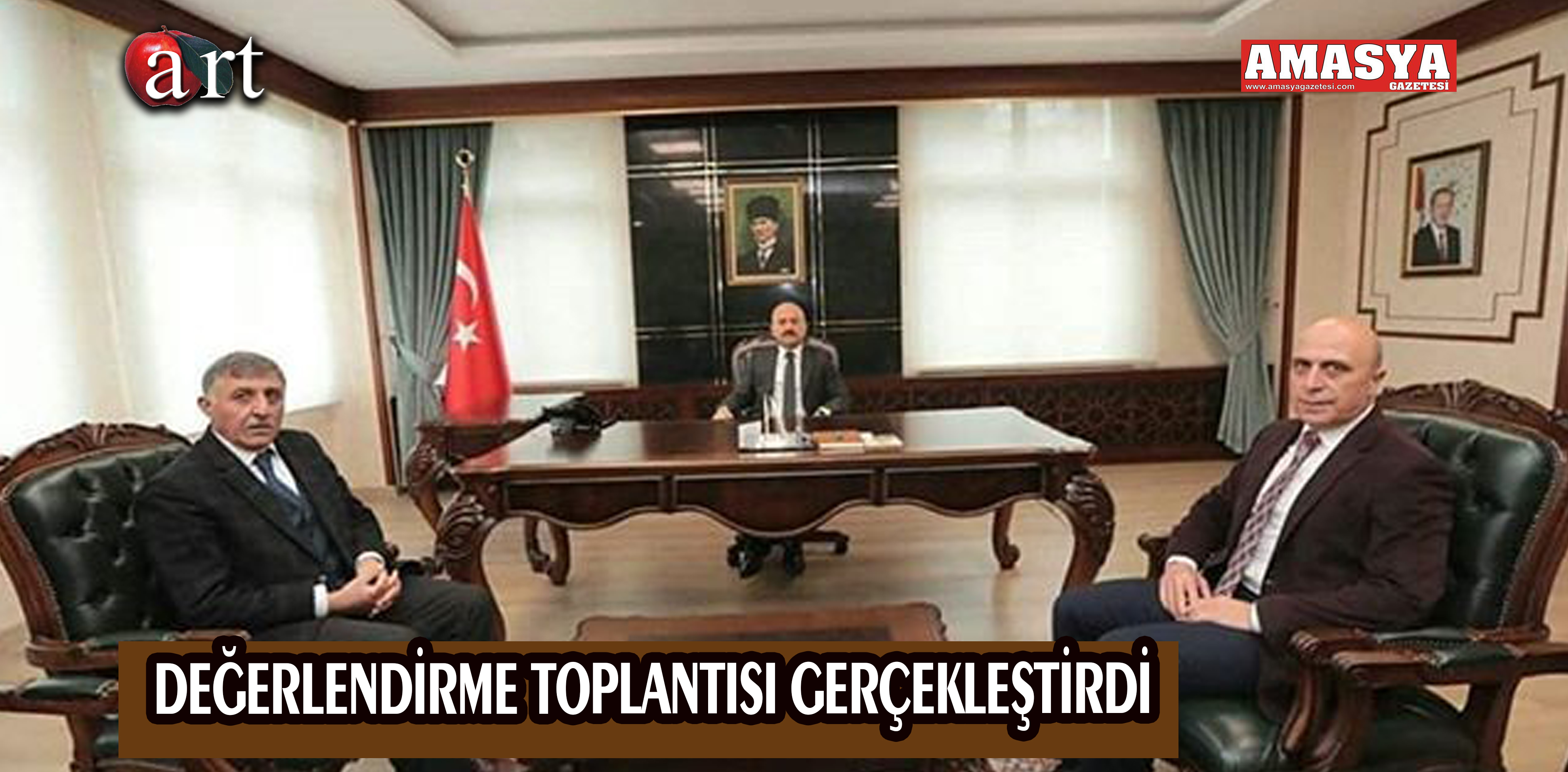 DEĞERLENDİRME TOPLANTISI GERÇEKLEŞTİRDİ