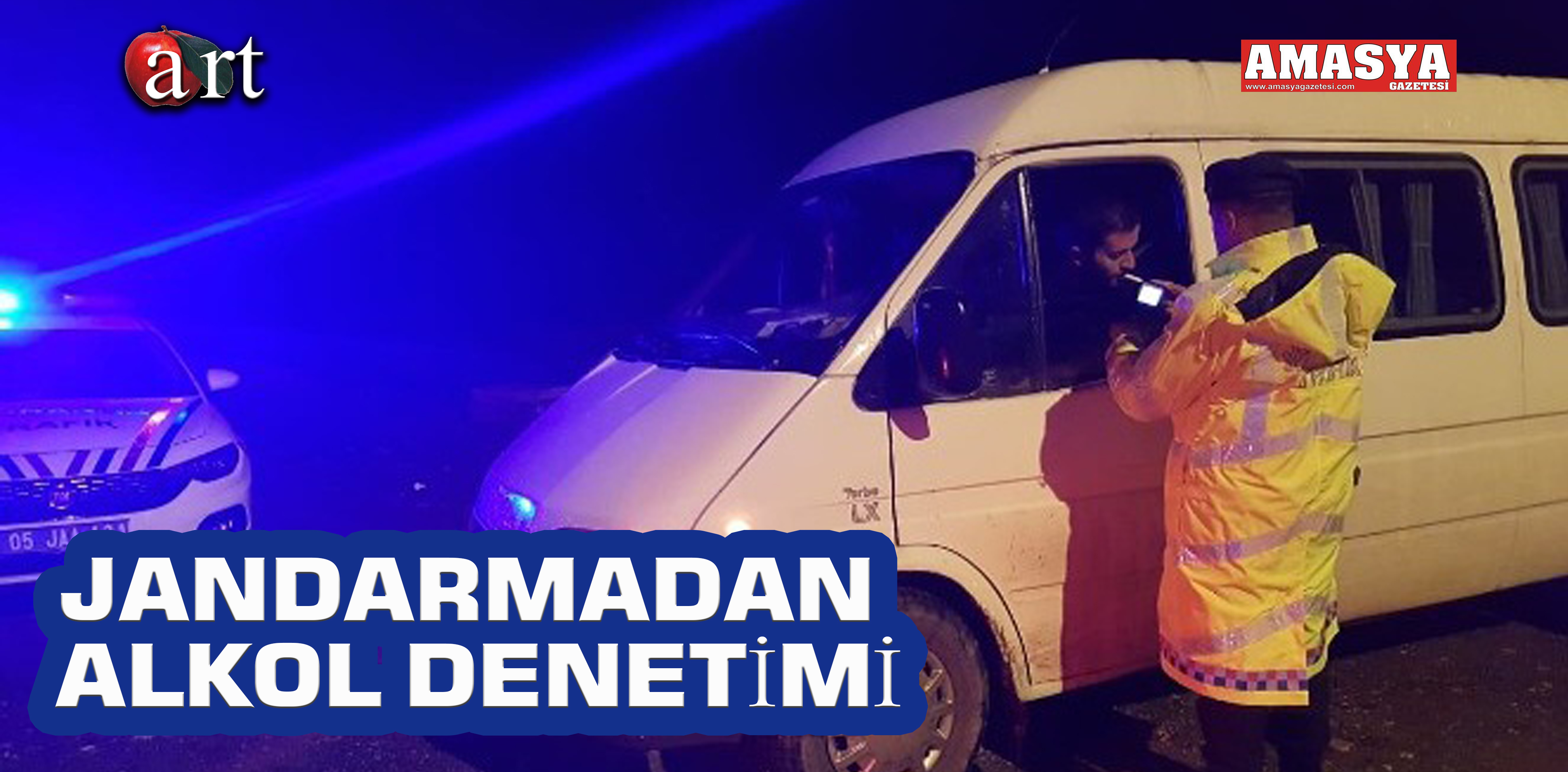 JANDARMADAN ALKOL DENETİMİ