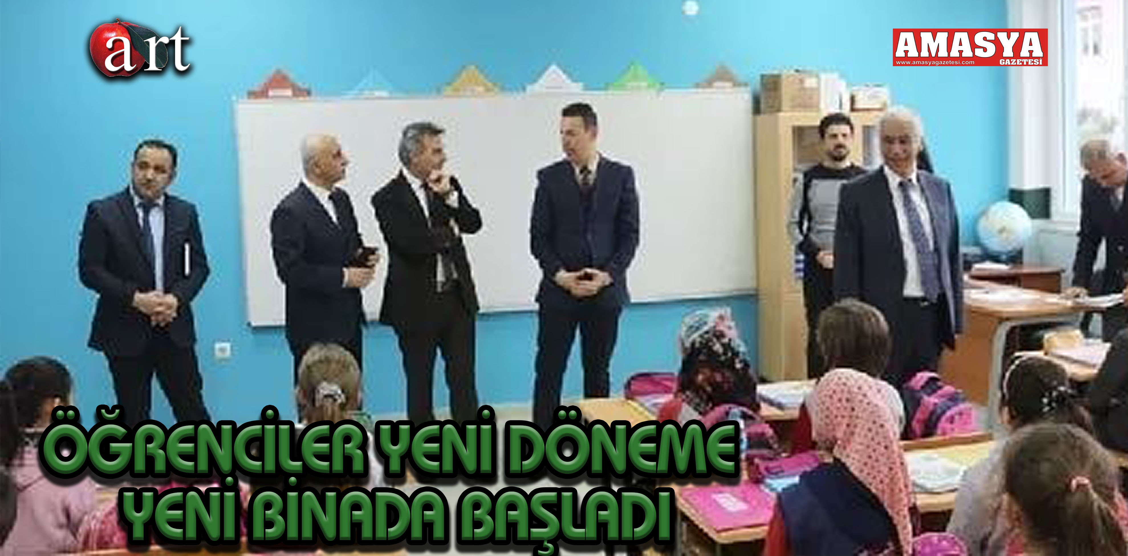 ÖĞRENCİLER YENİ DÖNEME YENİ BİNADA BAŞLADI