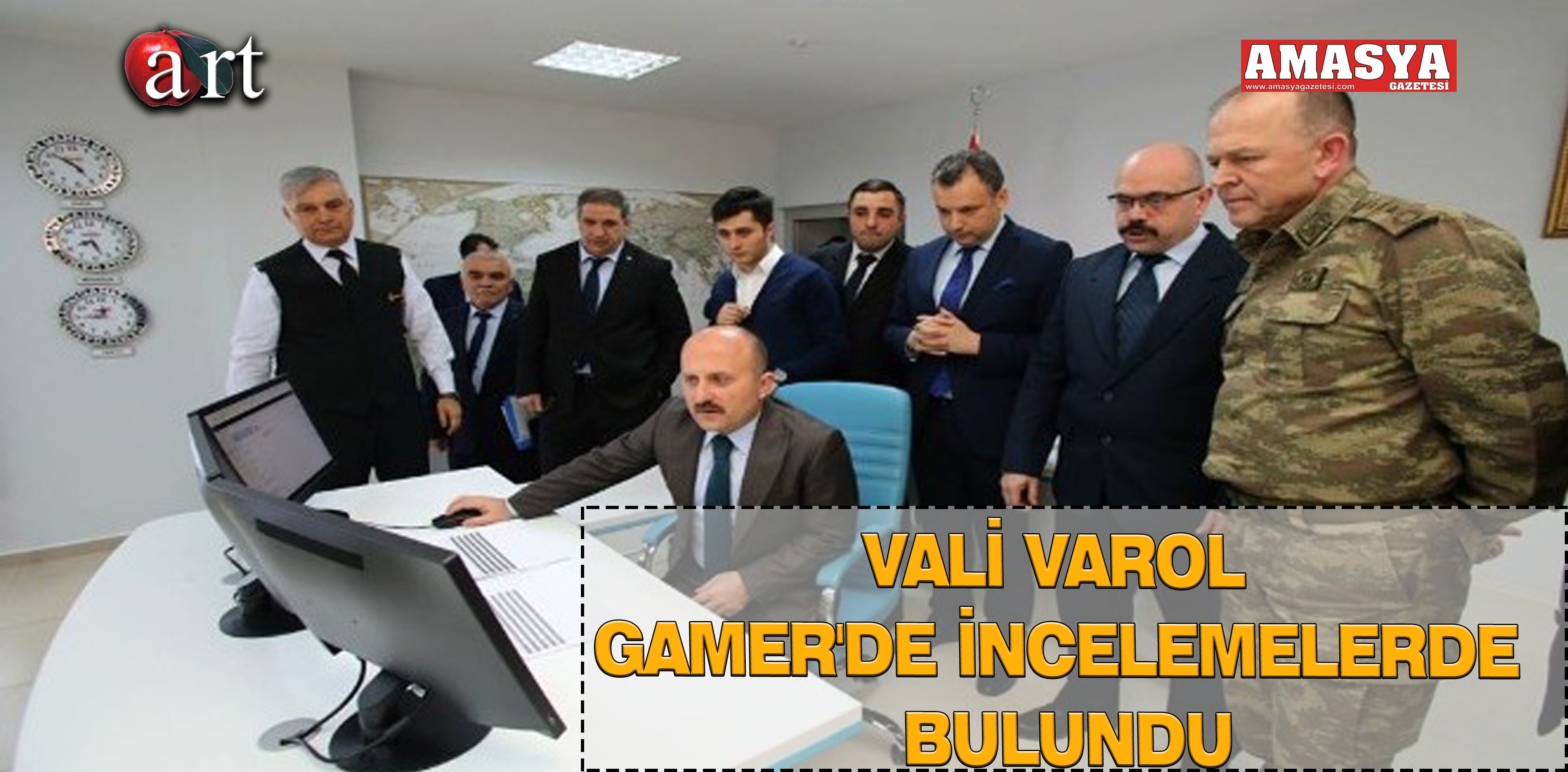 VALİ VAROL GAMER’DE İNCELEMELERDE BULUNDU