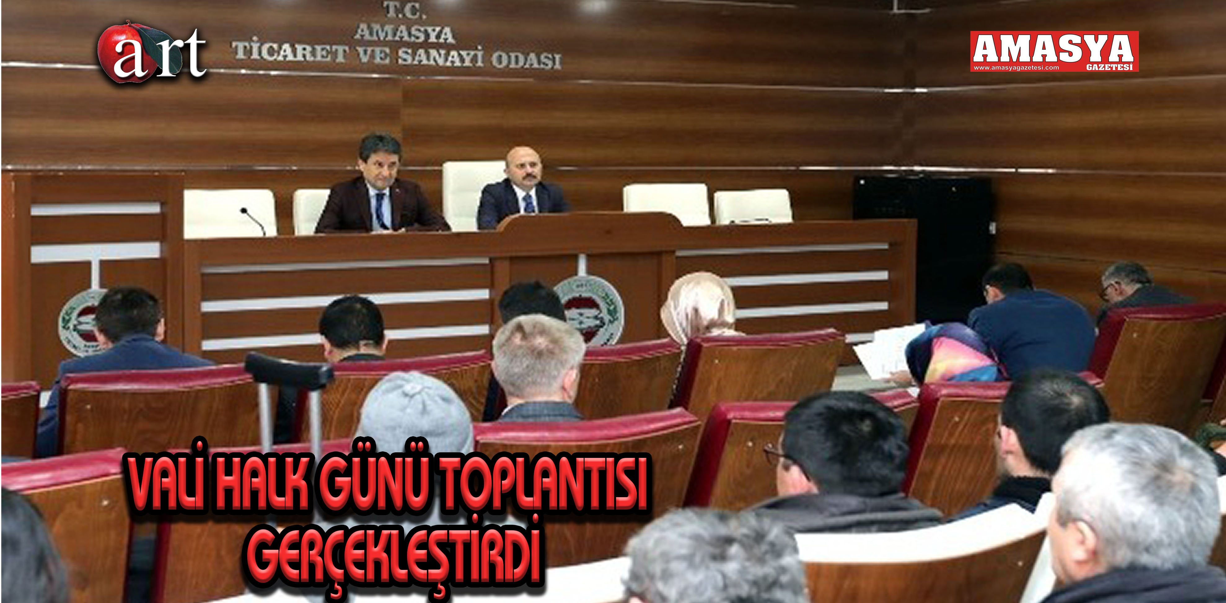 VALİ HALK GÜNÜ TOPLANTISI GERÇEKLEŞTİRDİ