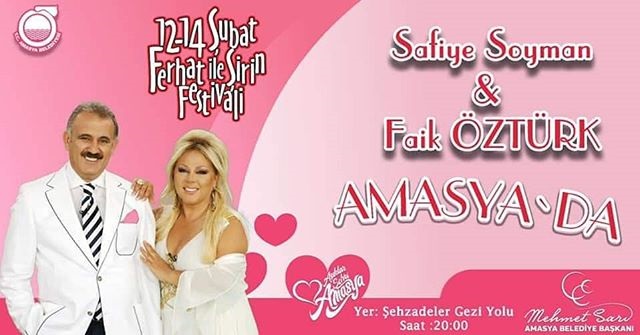 AMASYA’DA FERHAT İLE ŞİRİN FESTİVALİ YAPILACAK