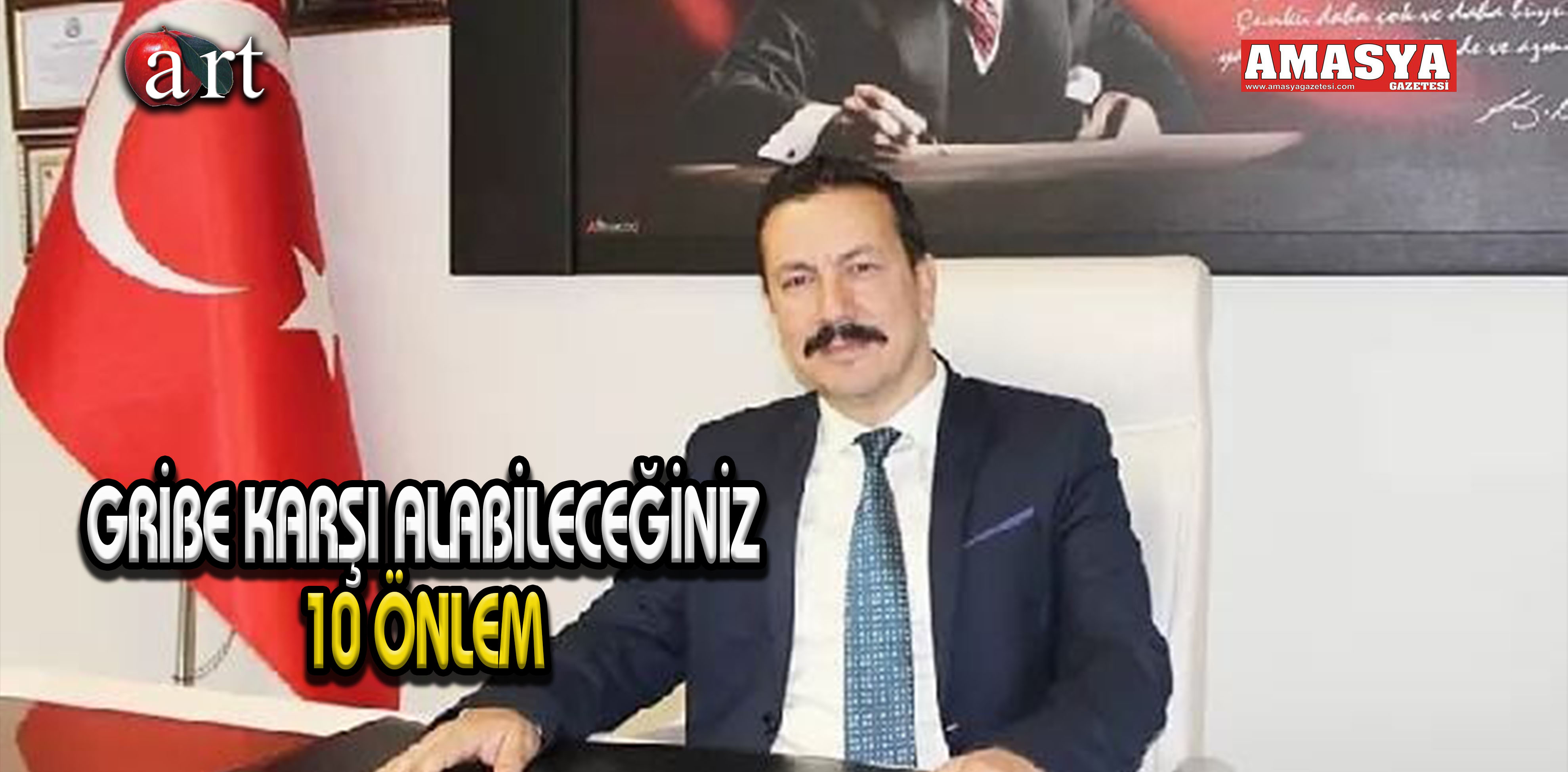 GRİBE KARŞI ALABİLECEĞİNİZ 10 ÖNLEM