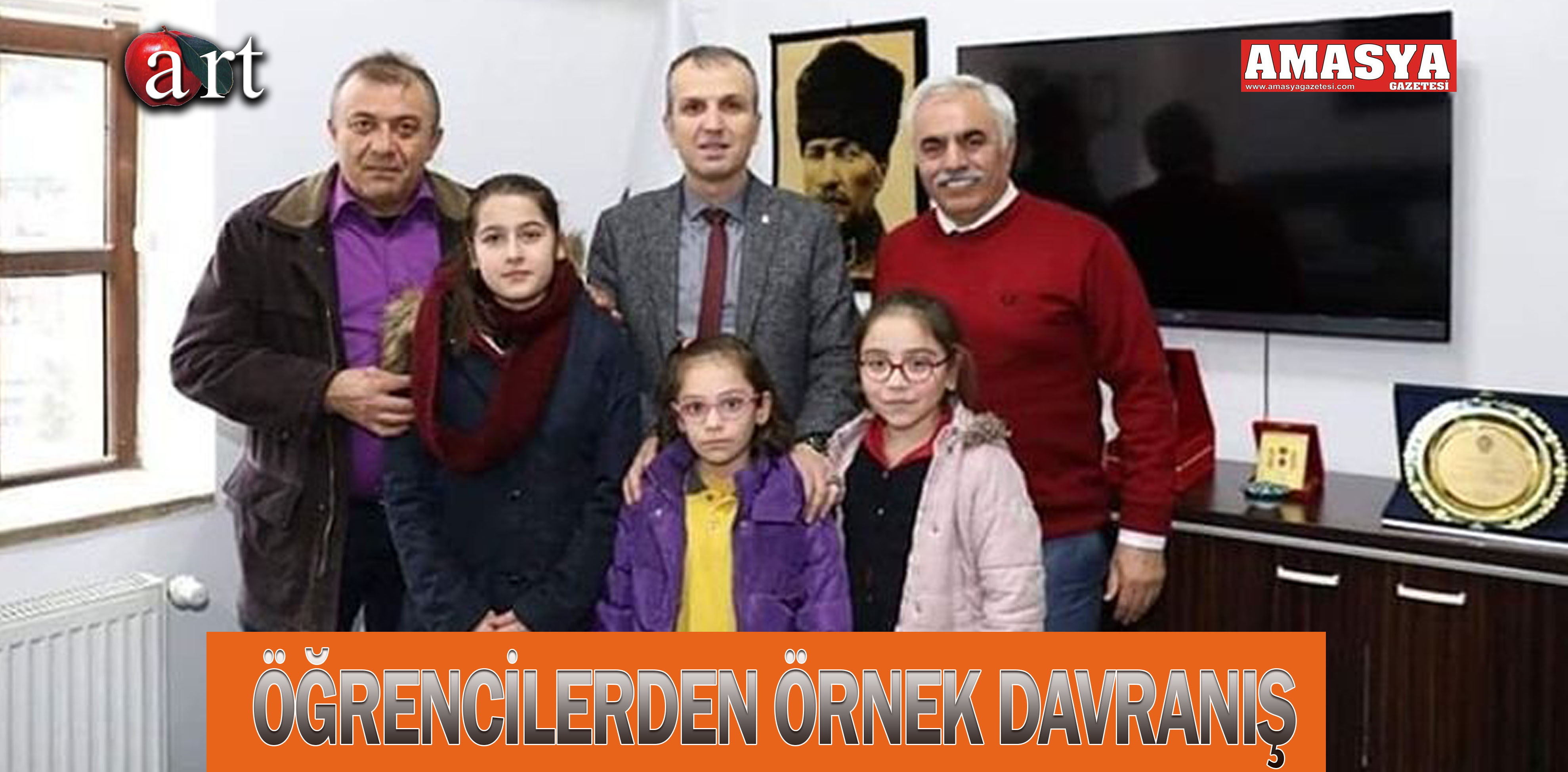 ÖĞRENCİLERDEN ÖRNEK DAVRANIŞ