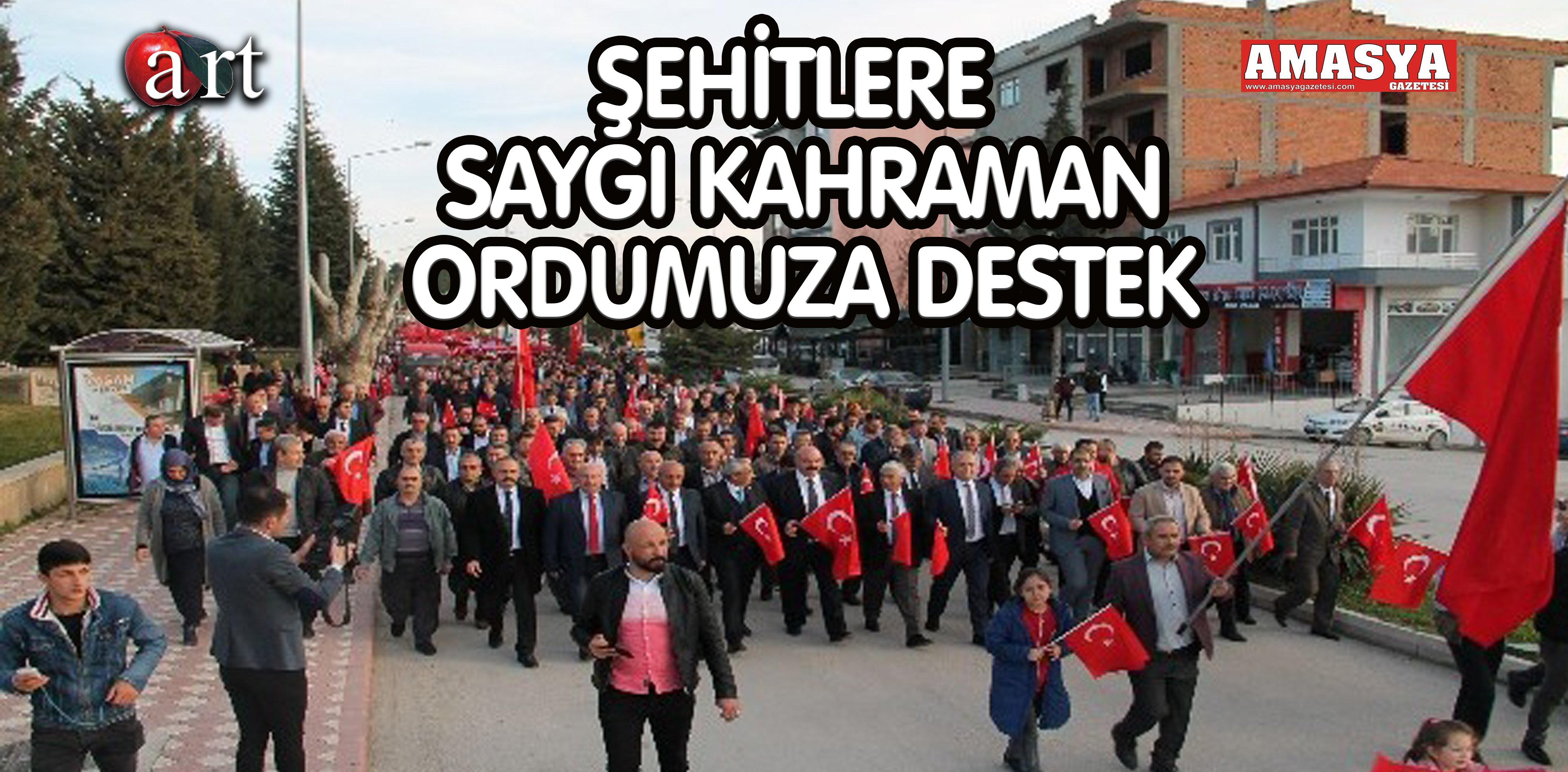 ŞEHİTLERE SAYGI KAHRAMAN ORDUMUZA DESTEK