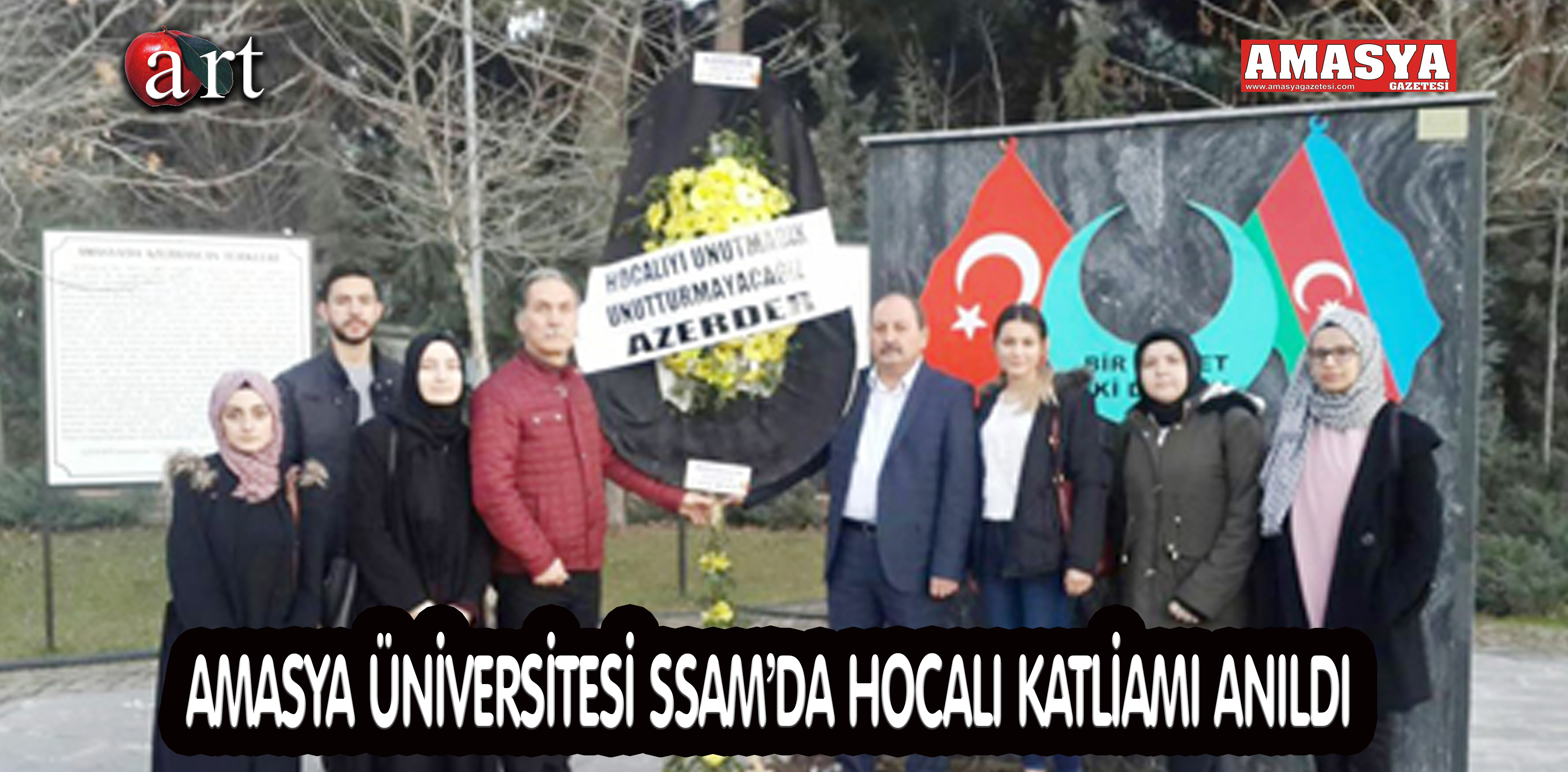 AMASYA ÜNİVERSİTESİ SSAM’DA HOCALI KATLİAMI ANILDI