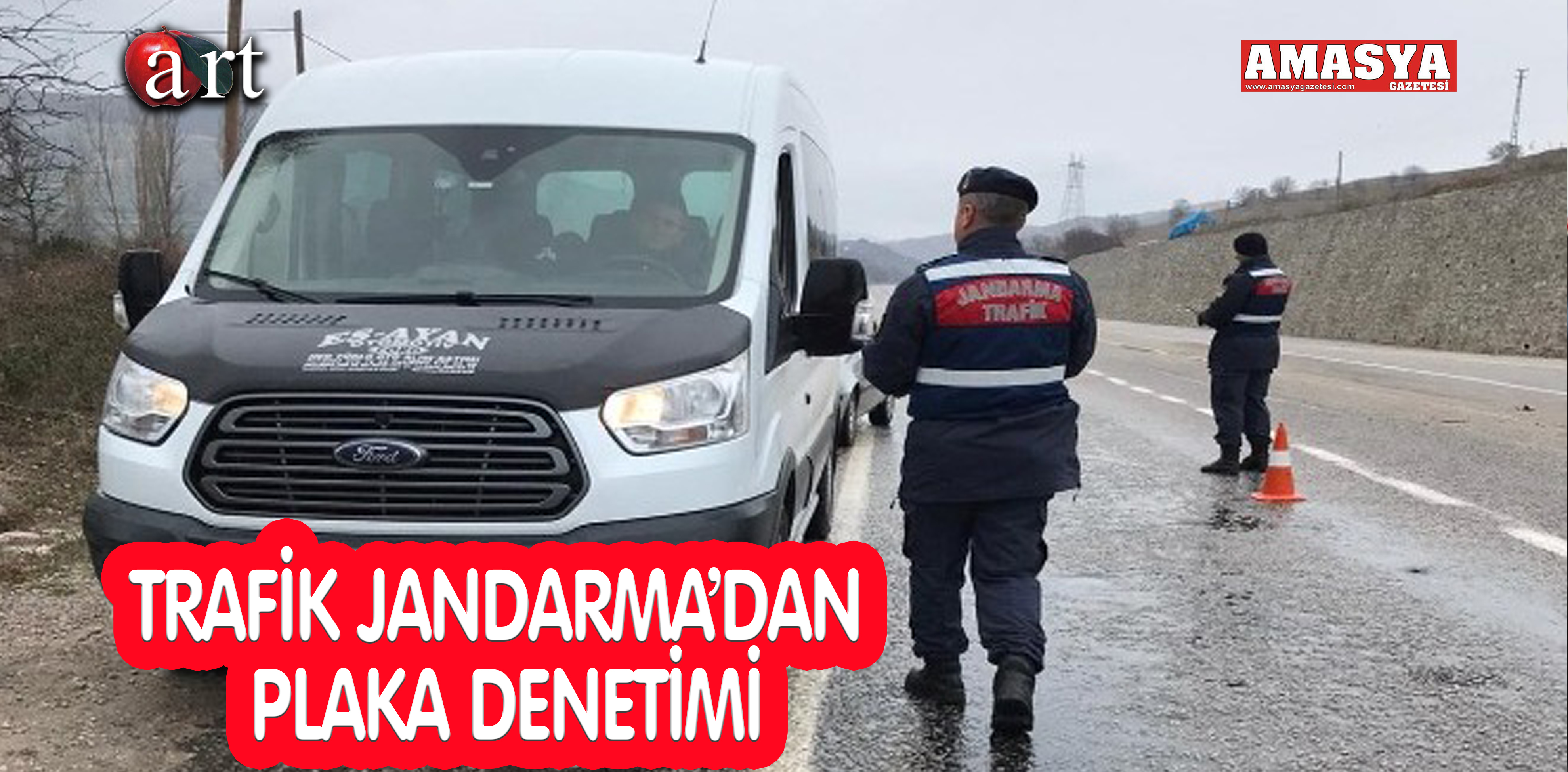 TRAFİK JANDARMA’DAN PLAKA DENETİMİ