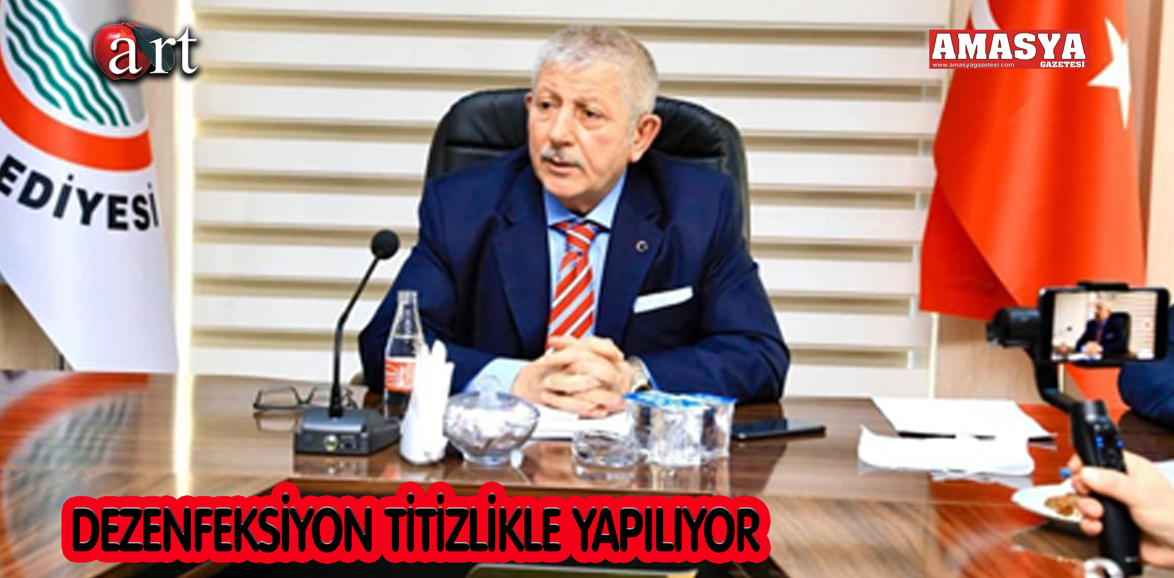 DEZENFEKSİYON TİTİZLİKLE YAPILIYOR