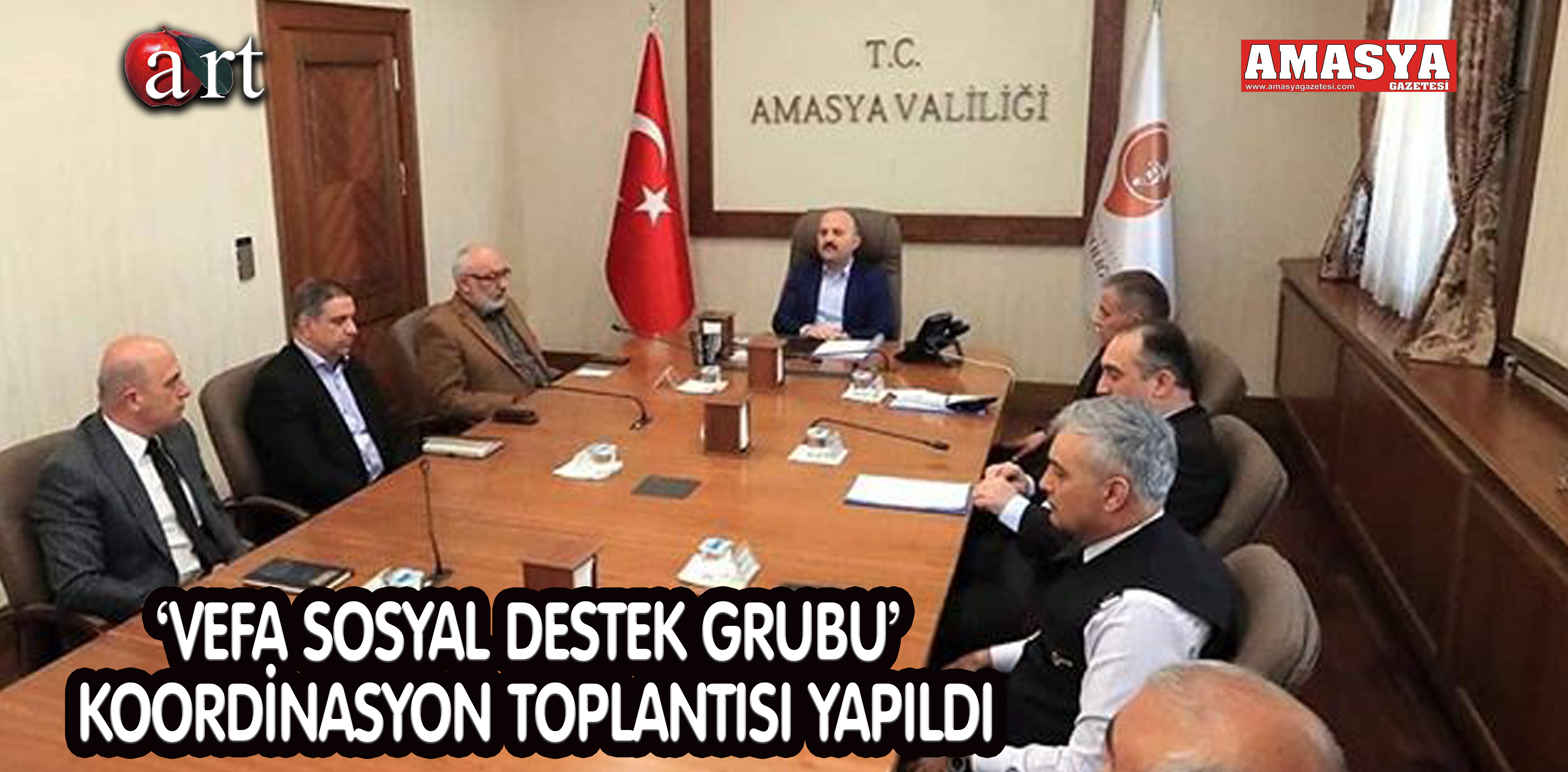 ‘VEFA SOSYAL DESTEK GRUBU’ KOORDİNASYON TOPLANTISI YAPILDI