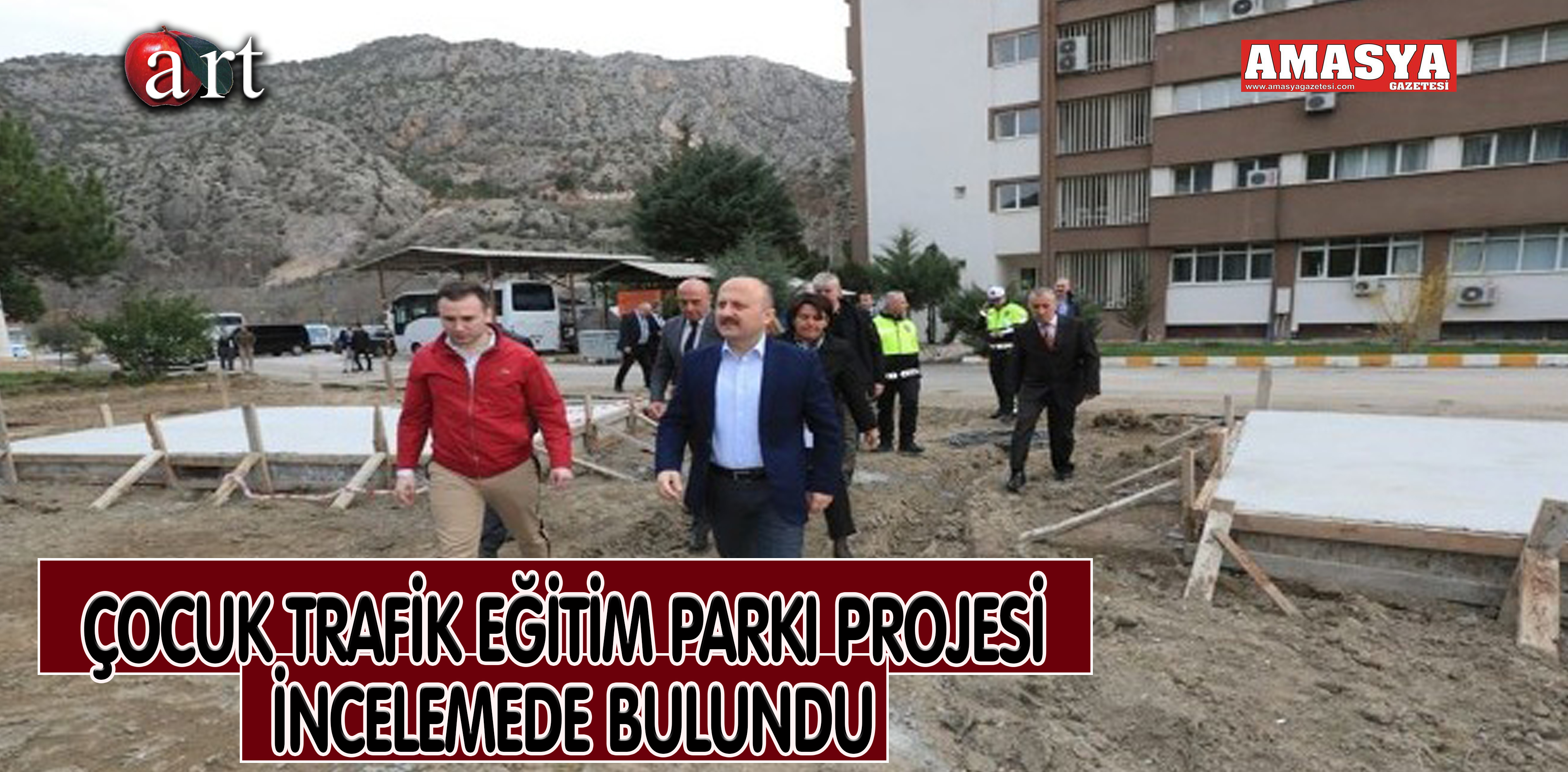 ÇOCUK TRAFİK EĞİTİM PARKI PROJESİ İNCELEMEDE BULUNDU