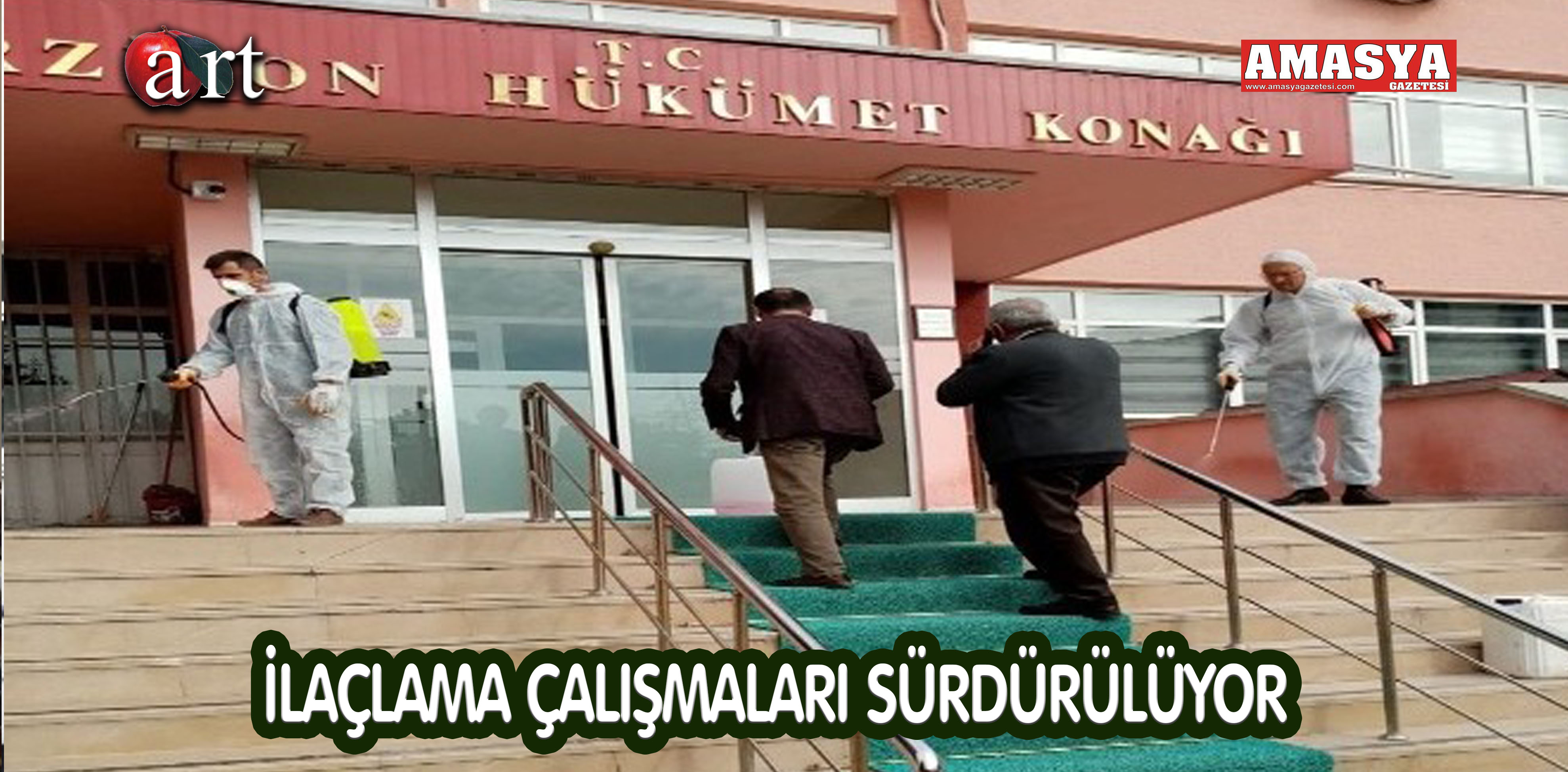 İLAÇLAMA ÇALIŞMALARI SÜRDÜRÜLÜYOR