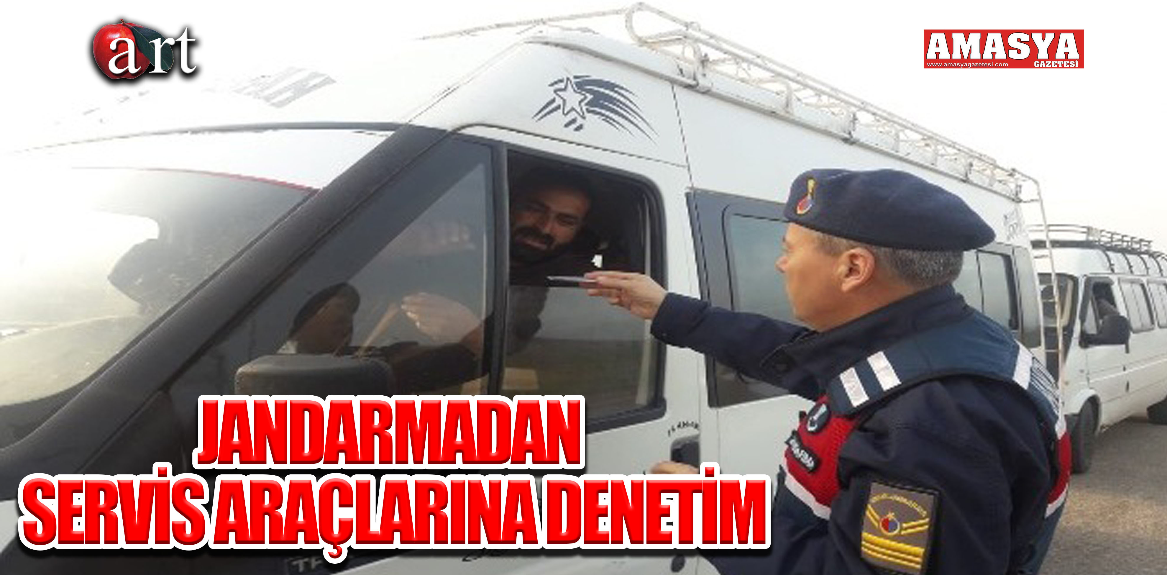 JANDARMADAN SERVİS ARAÇLARINA DENETİM