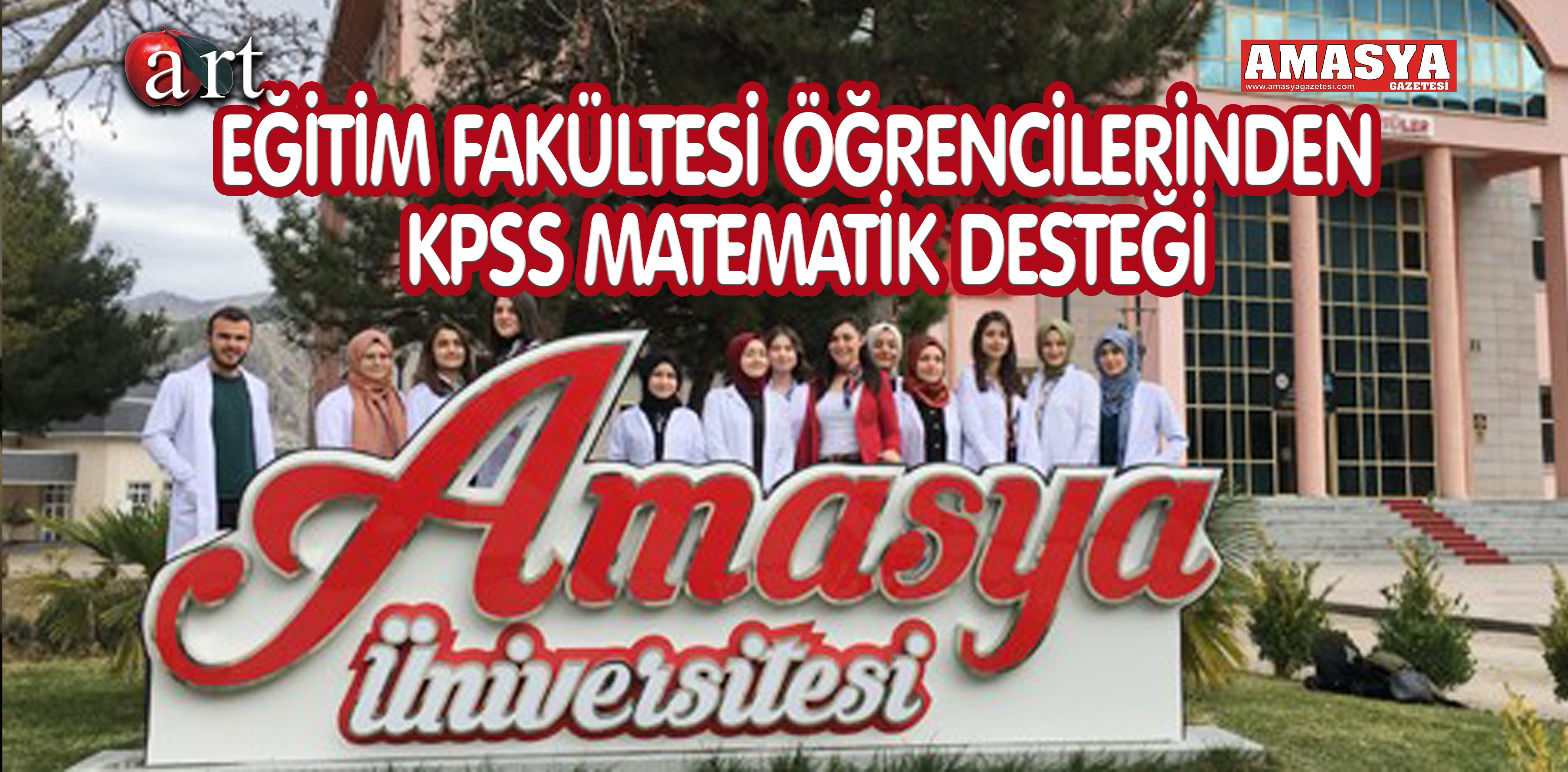 EĞİTİM FAKÜLTESİ ÖĞRENCİLERİNDEN KPSS MATEMATİK DESTEĞİ