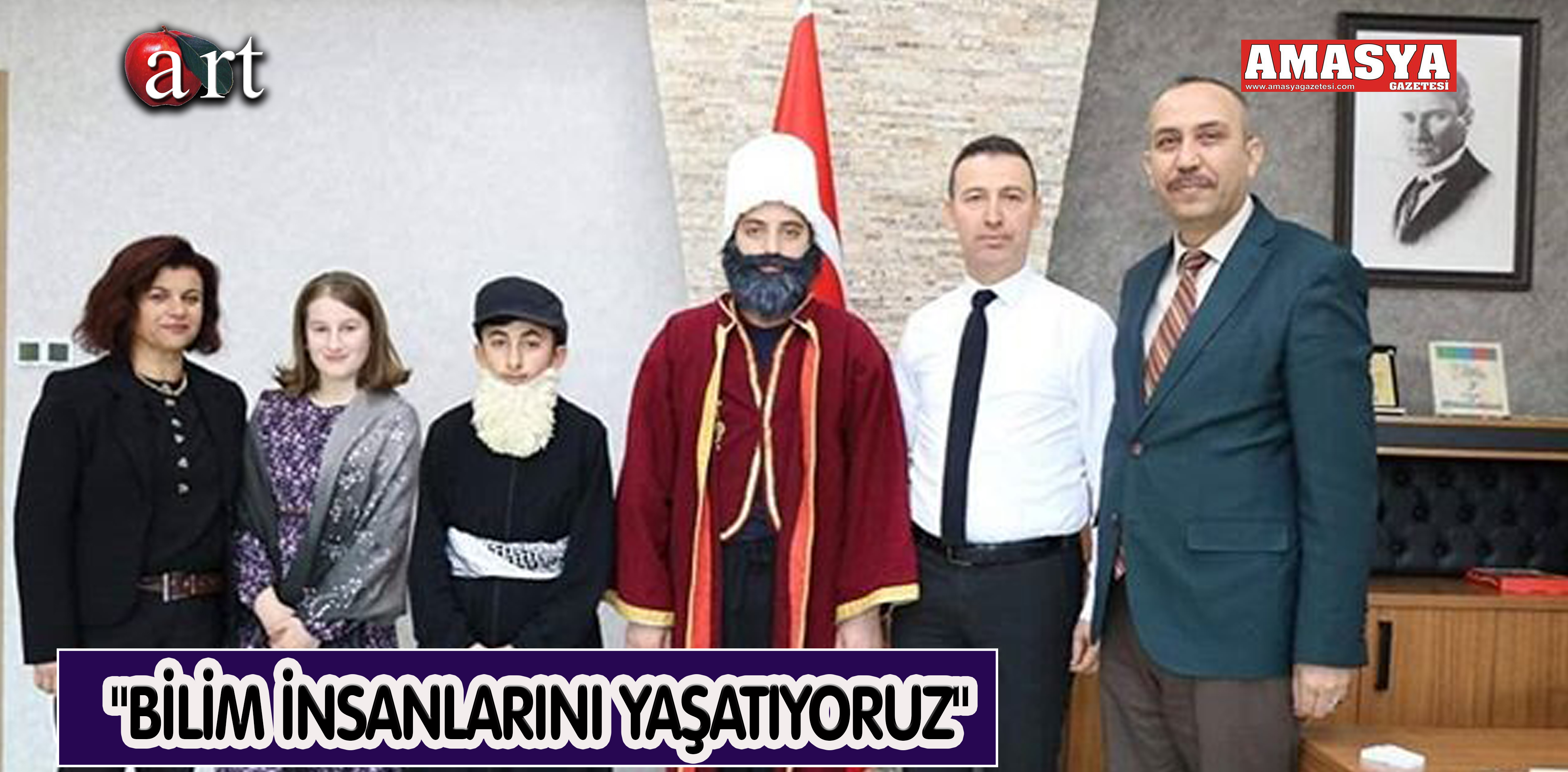 “BİLİM İNSANLARINI YAŞATIYORUZ”