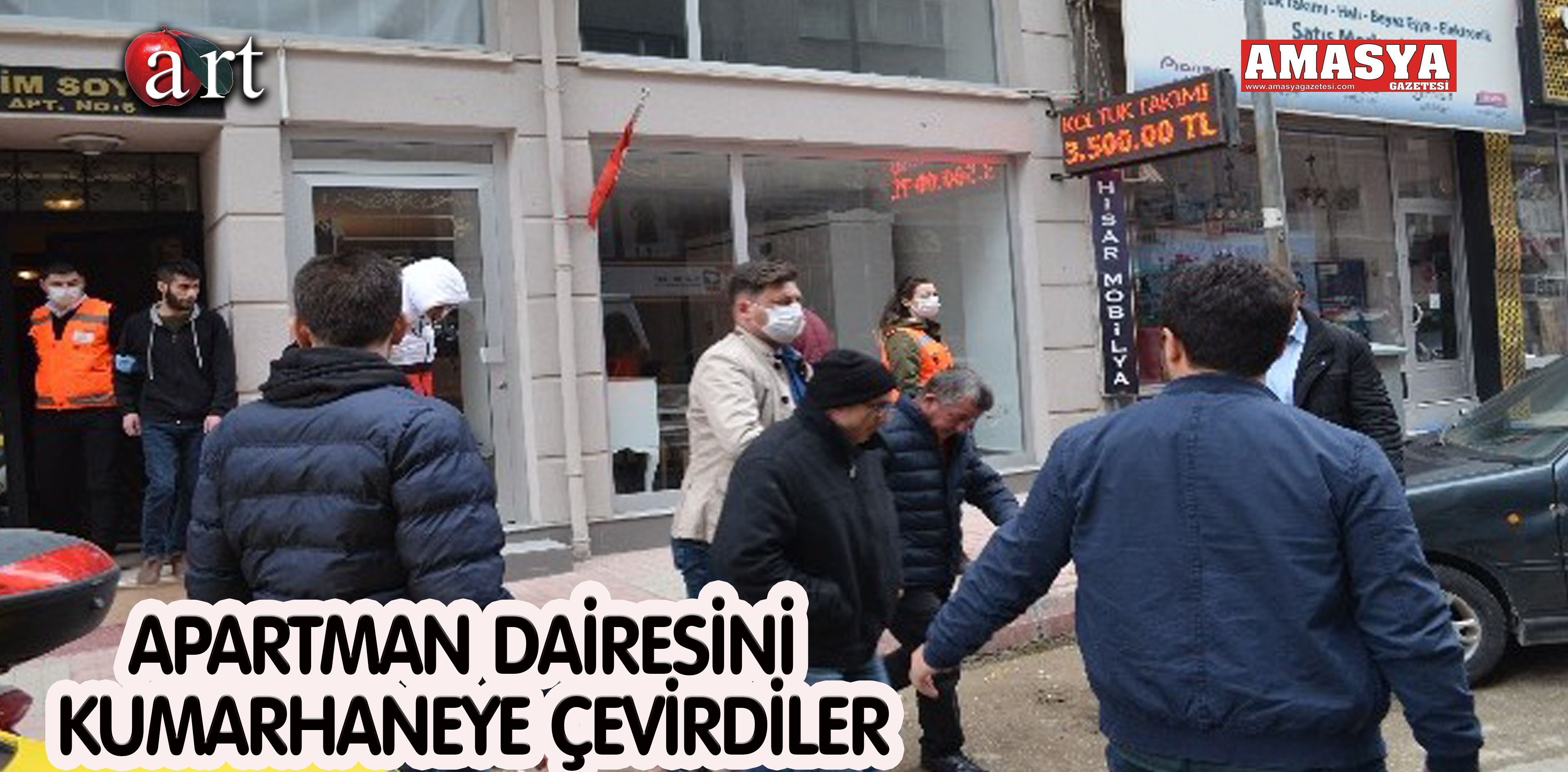 APARTMAN DAİRESİNİ KUMARHANEYE ÇEVİRDİLER