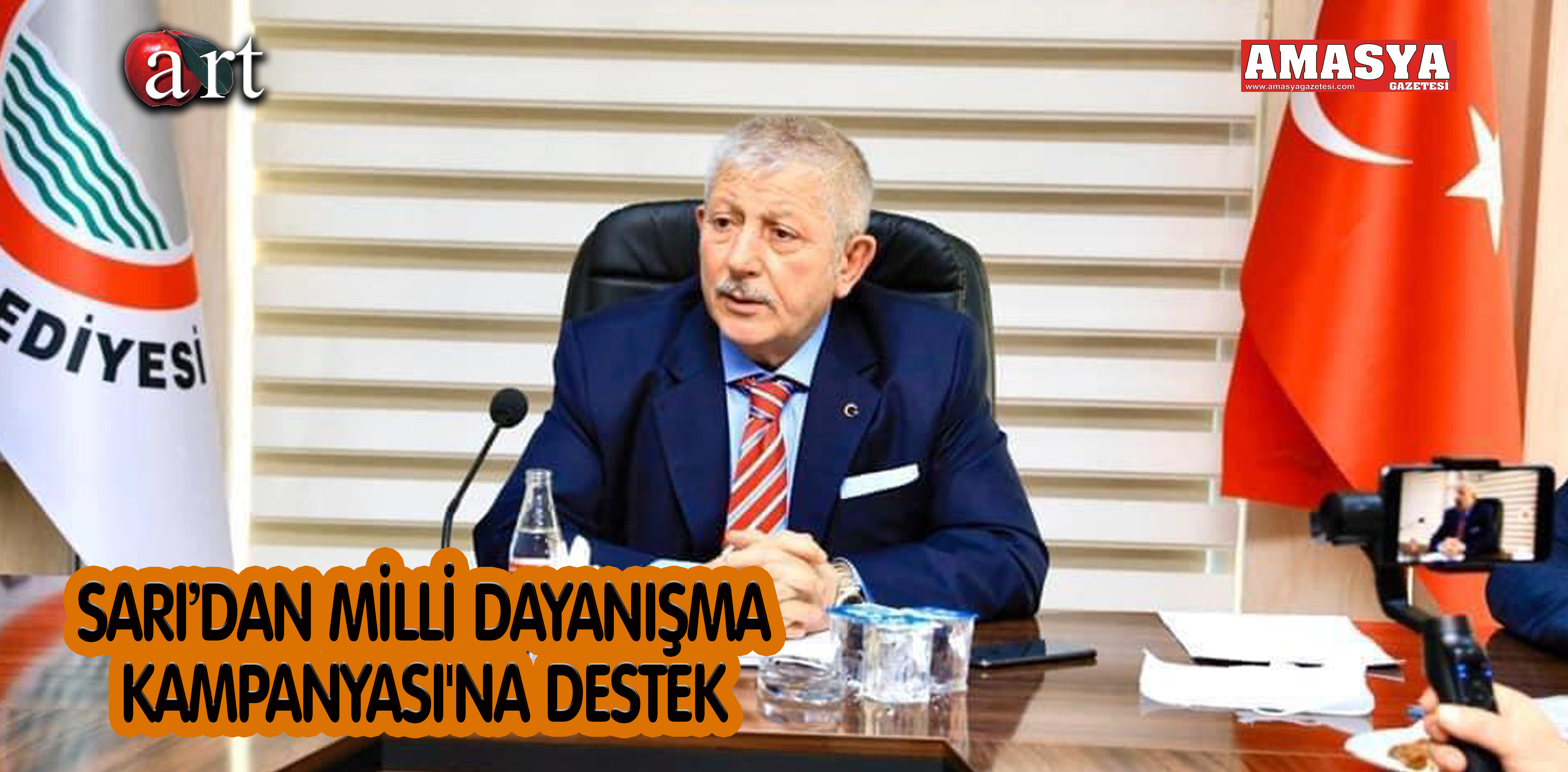 SARI’DAN MİLLİ DAYANIŞMA KAMPANYASI’NA DESTEK