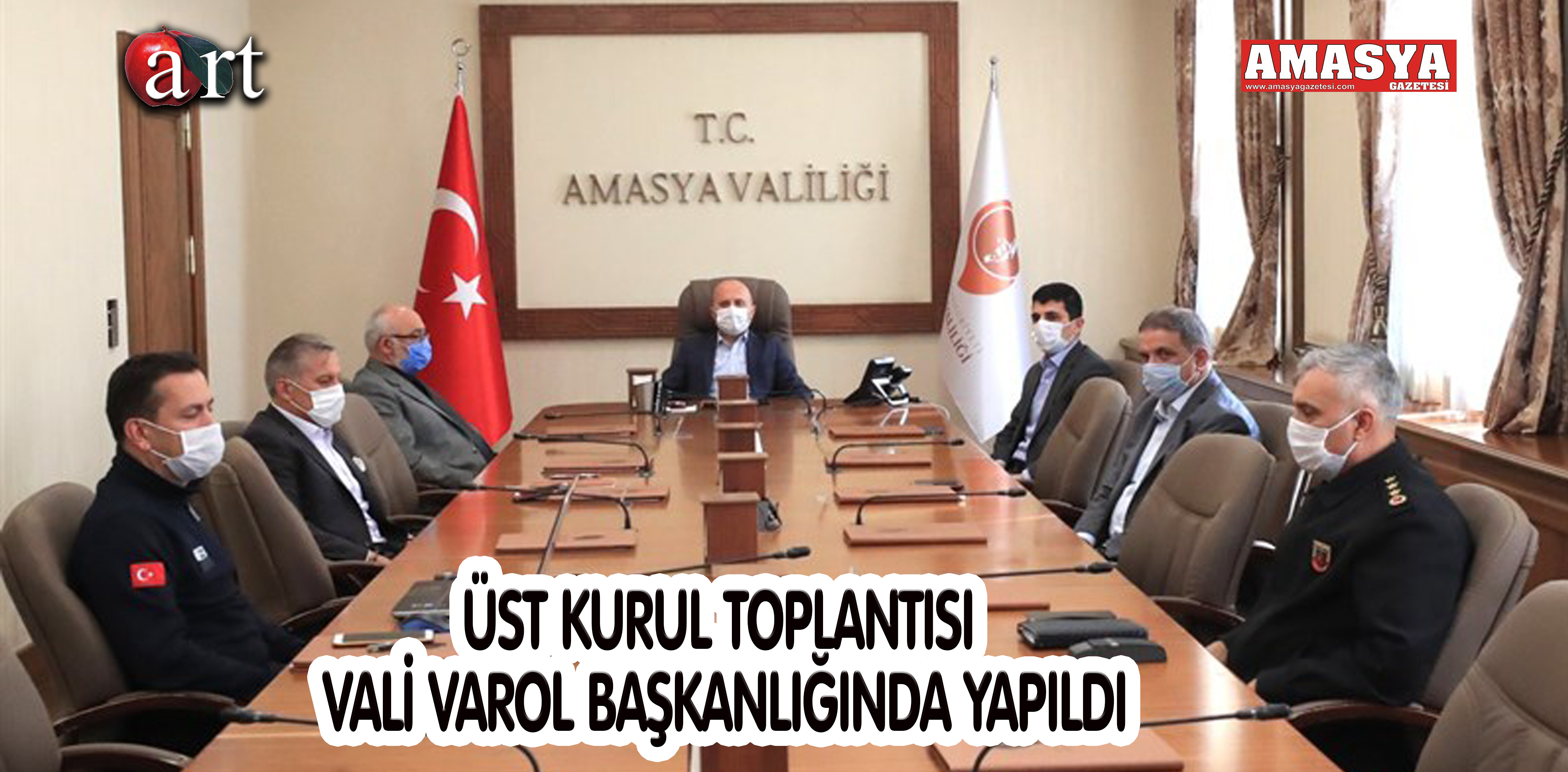 ÜST KURUL TOPLANTISI VALİ VAROL BAŞKANLIĞINDA YAPILDI