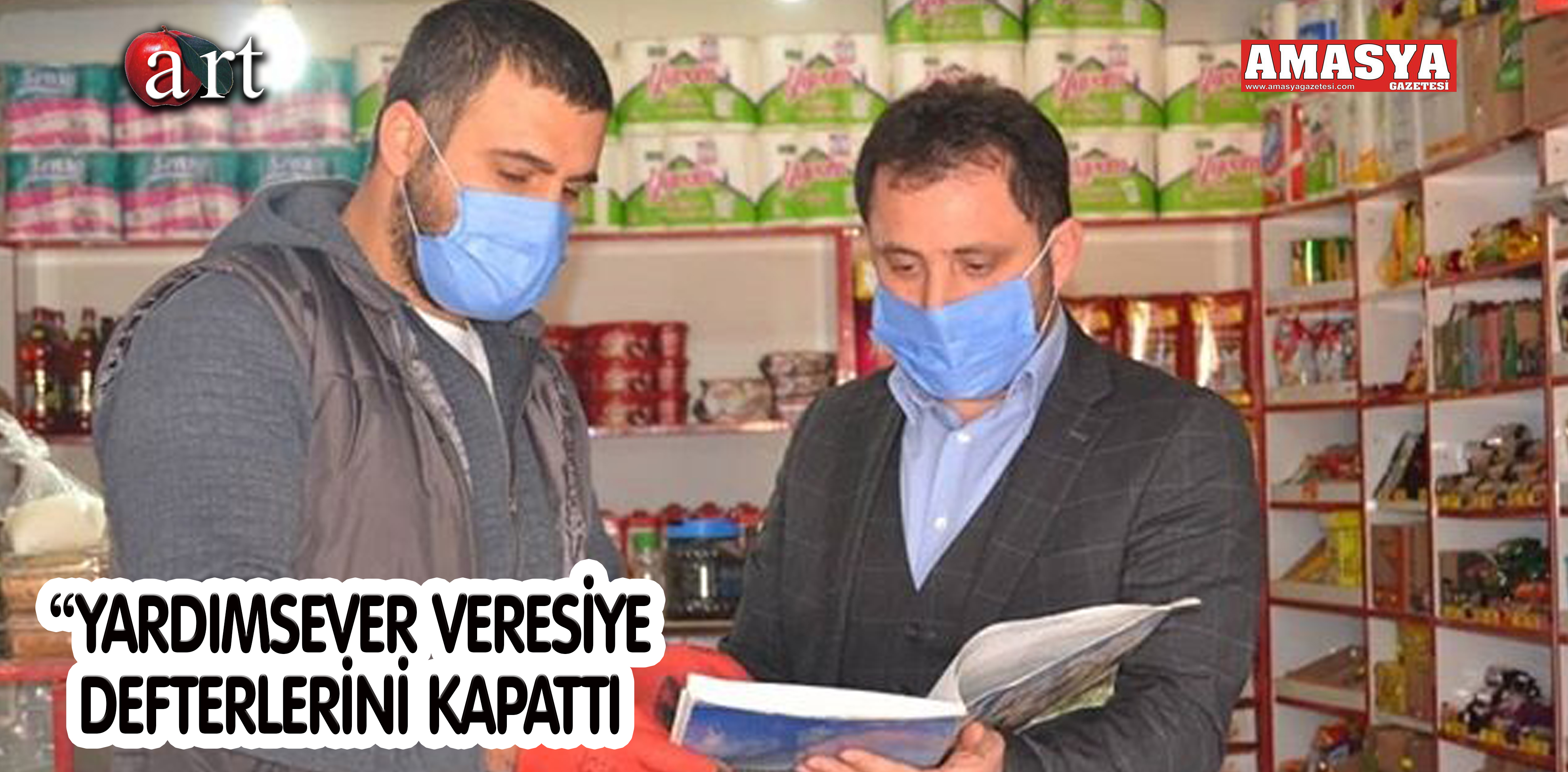 MAHALLEYE “YARDIMSEVER VERESİYE DEFTERLERİNİ KAPATTI