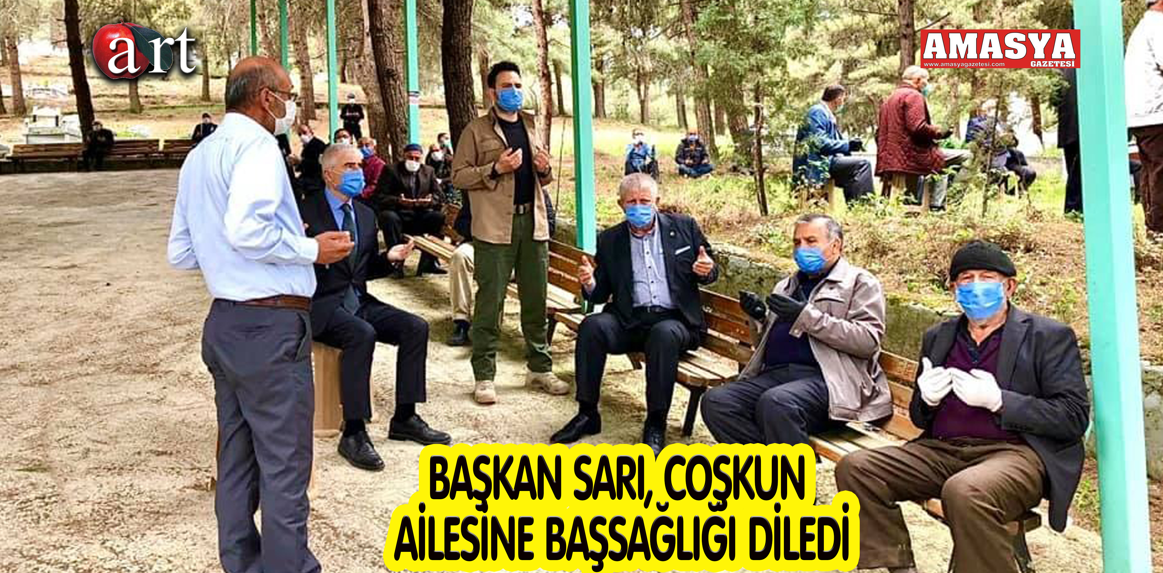 BAŞKAN SARI, COŞKUN AİLESİNE BAŞSAĞLIĞI DİLEDİ