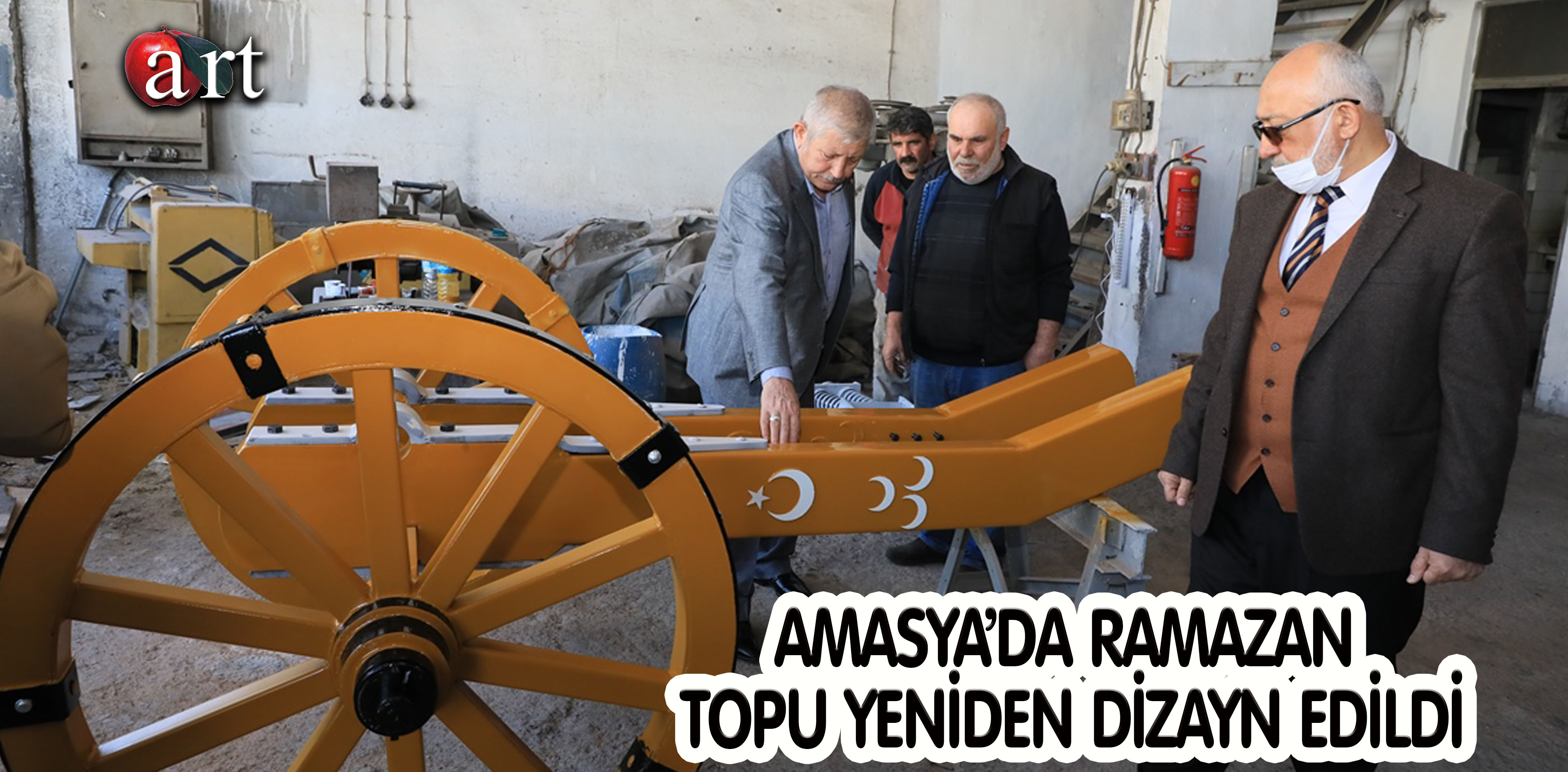 AMASYA’DA RAMAZAN TOPU YENİDEN DİZAYN EDİLDİ