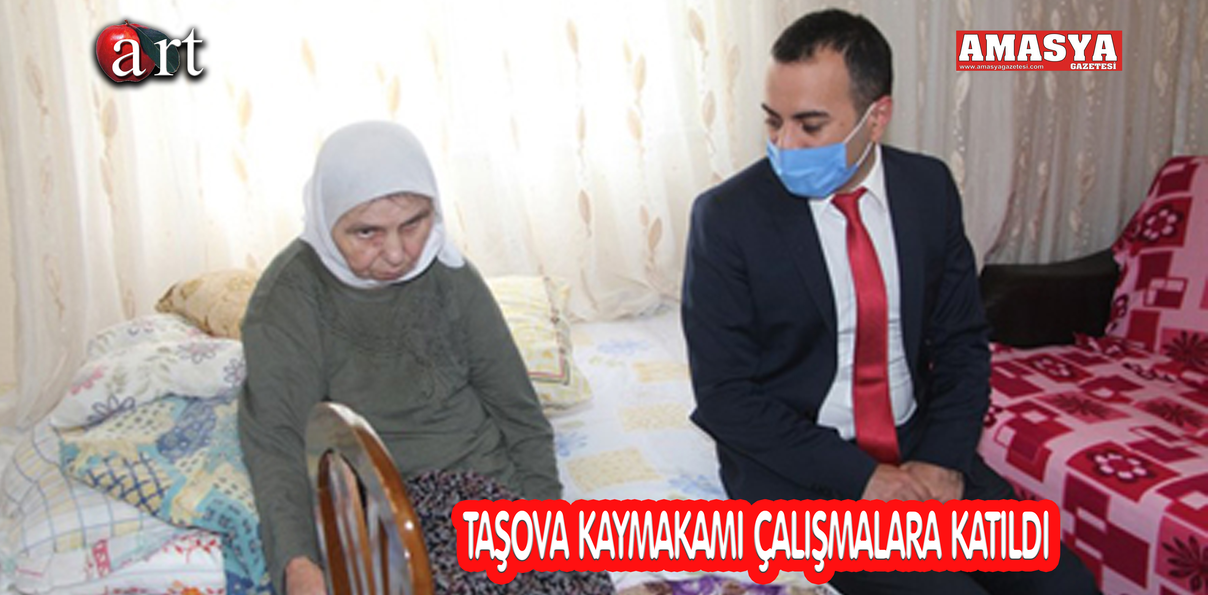 TAŞOVA KAYMAKAMI ÇALIŞMALARA KATILDI