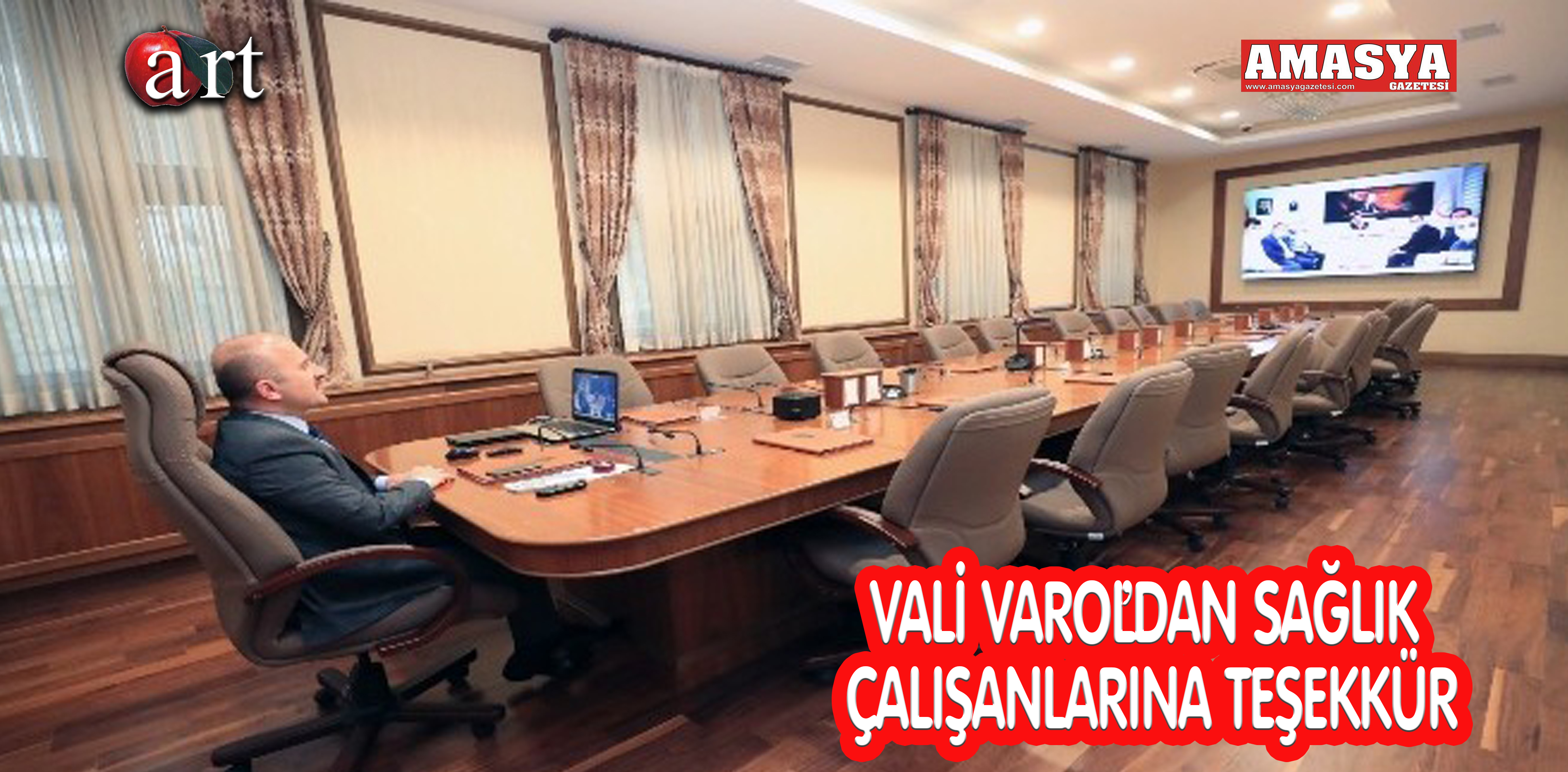 VALİ VAROL’DAN SAĞLIK ÇALIŞANLARINA TEŞEKKÜR